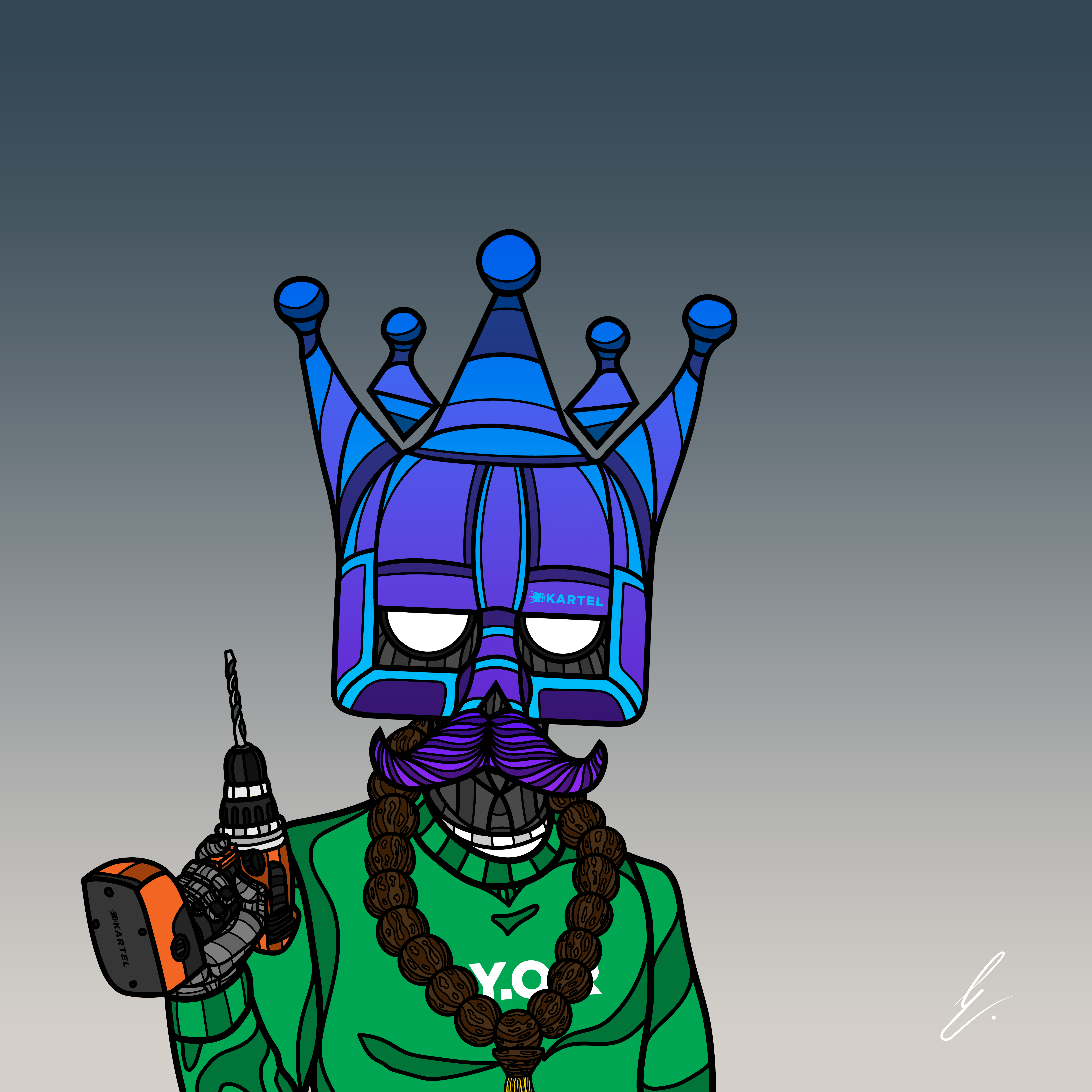 B-KARTEL: SQUADDIES #1322 NFT on Algorand