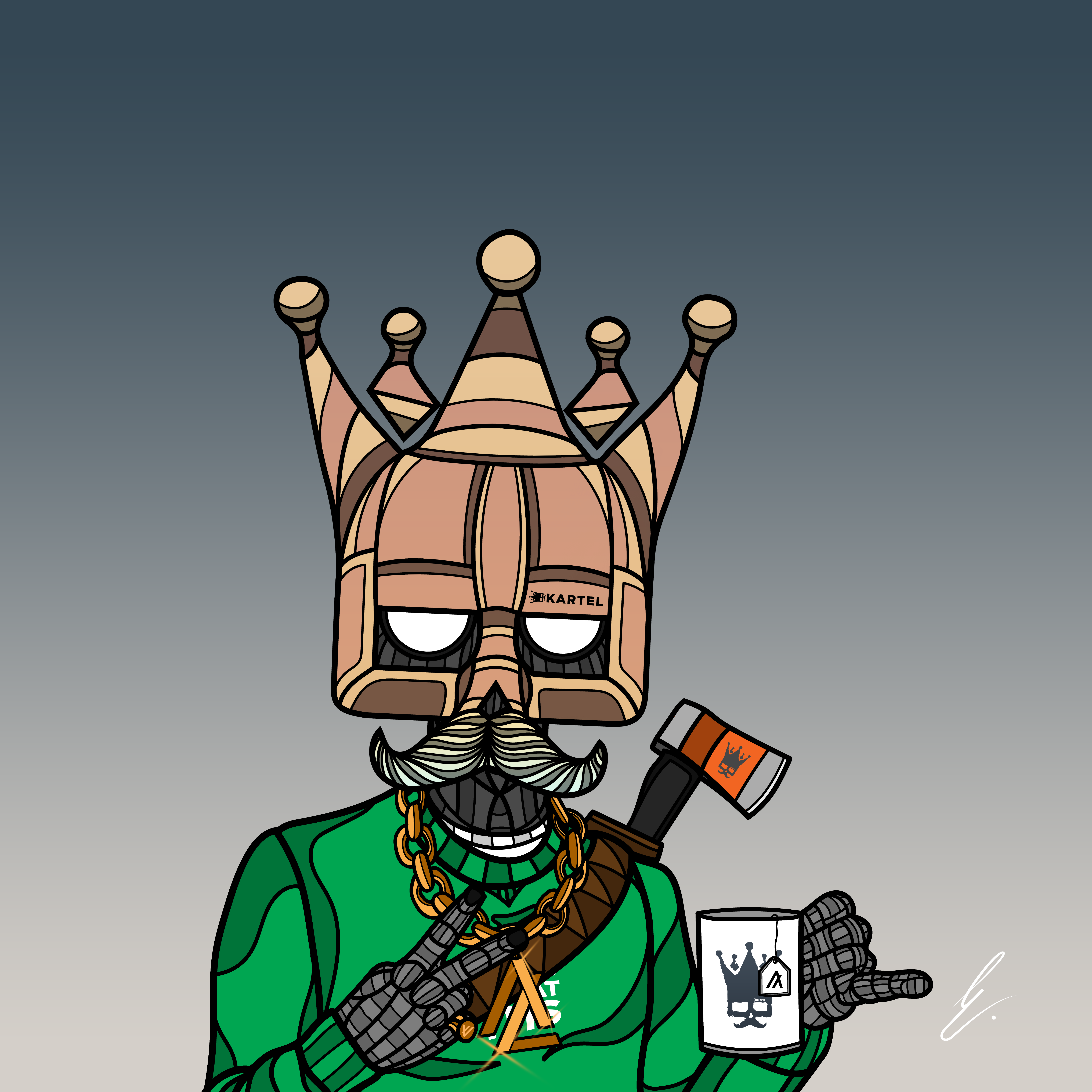 B-KARTEL: SQUADDIES #1324 NFT on Algorand