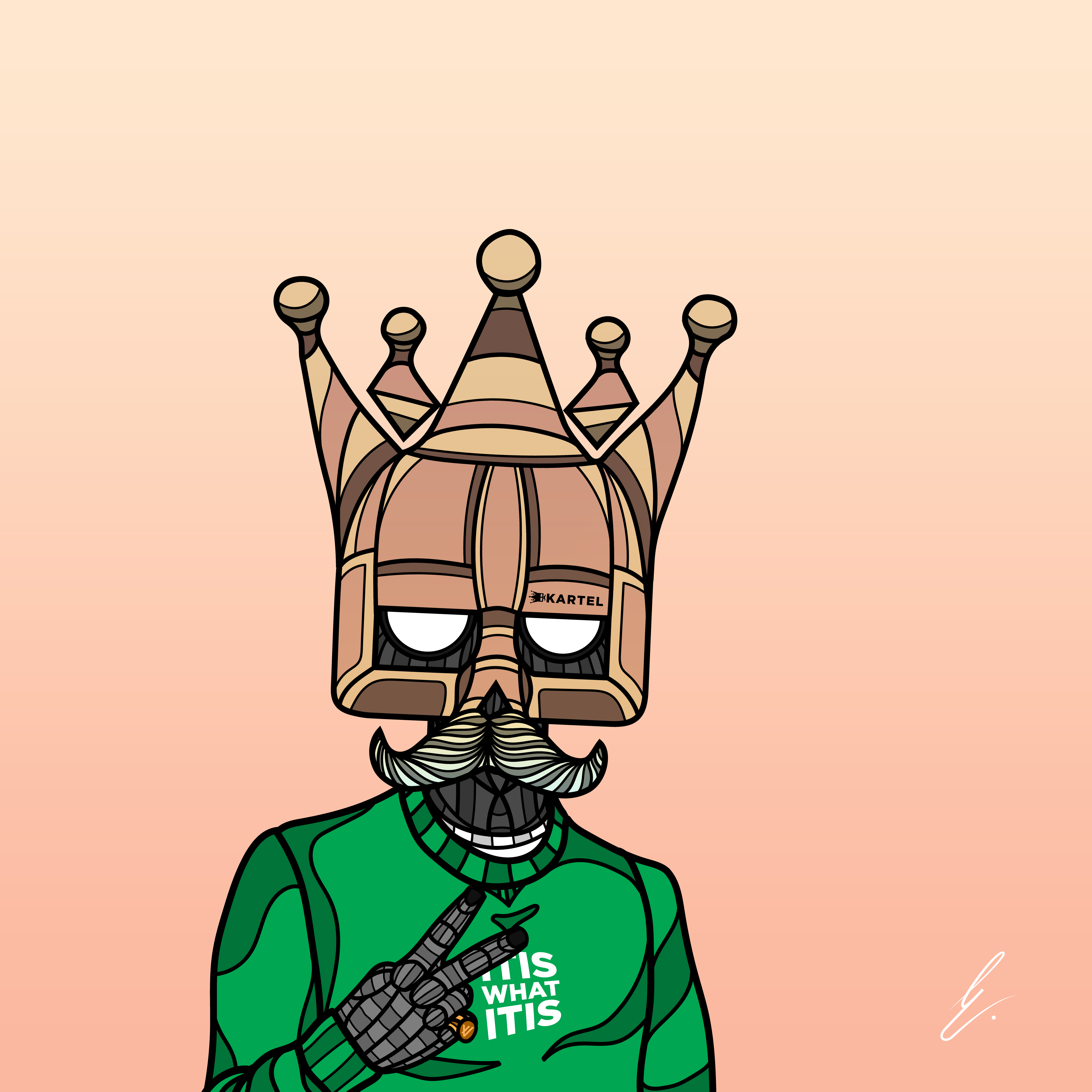 B-KARTEL: SQUADDIES #1325 NFT on Algorand