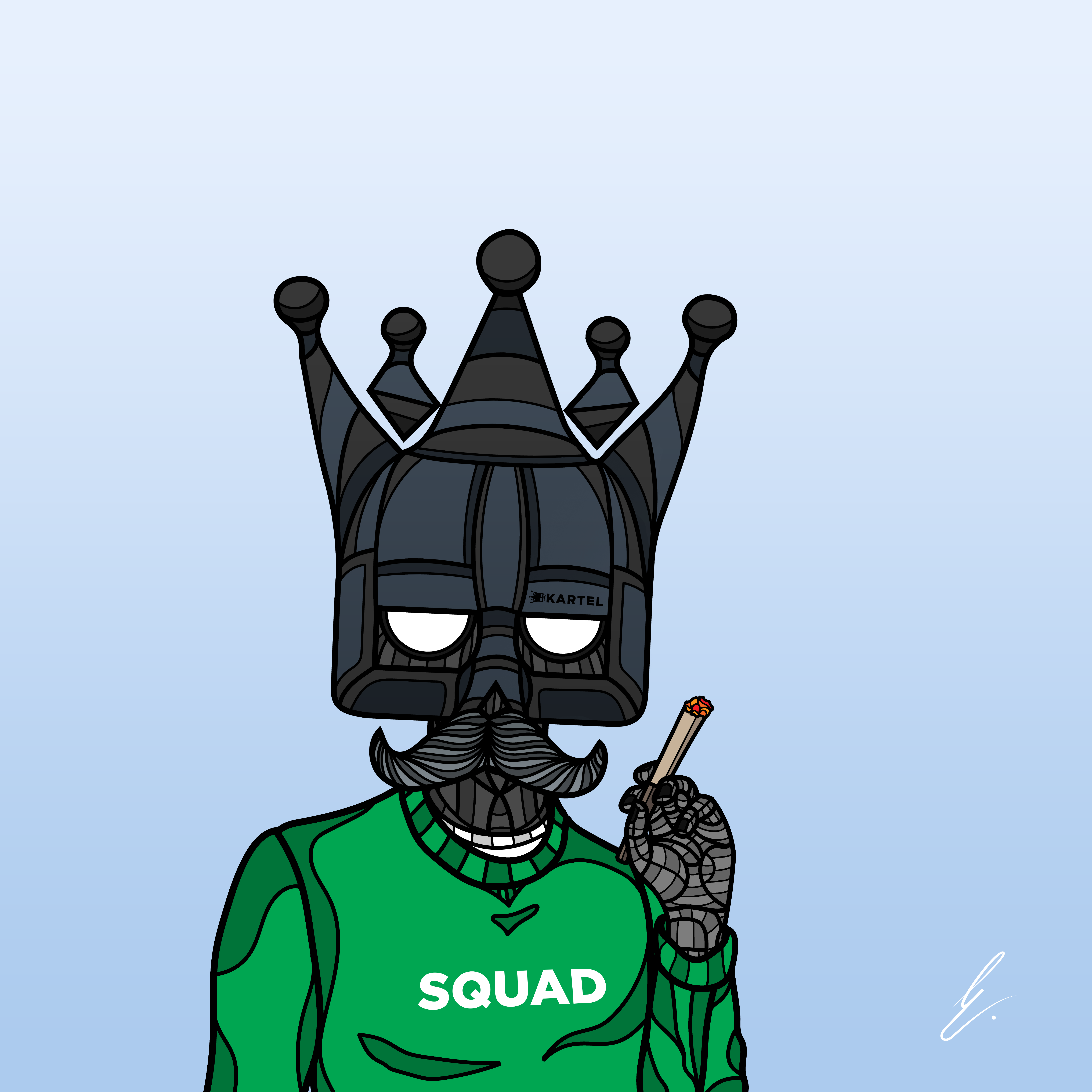 B-KARTEL: SQUADDIES #1329 NFT on Algorand