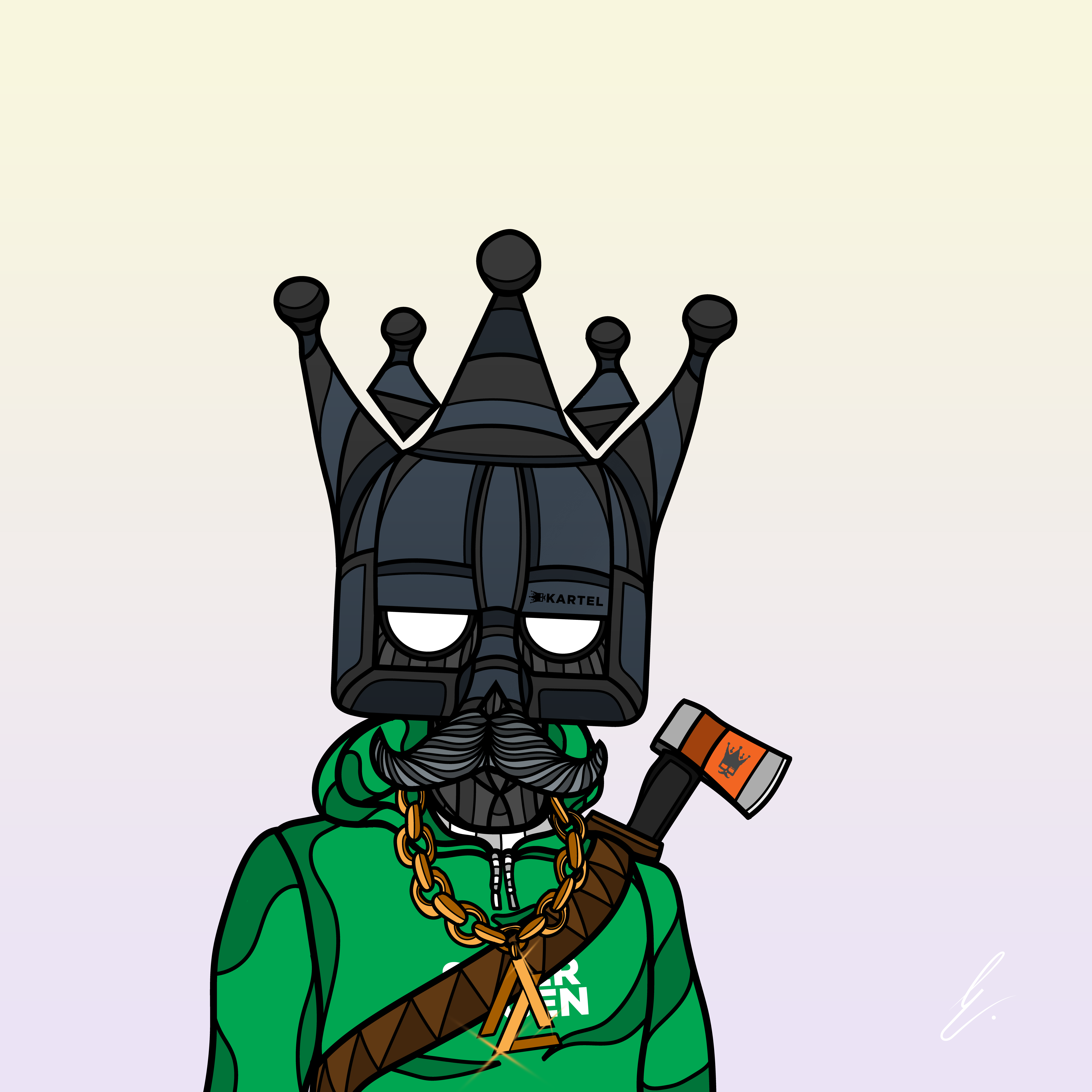 B-KARTEL: SQUADDIES #1330 NFT on Algorand