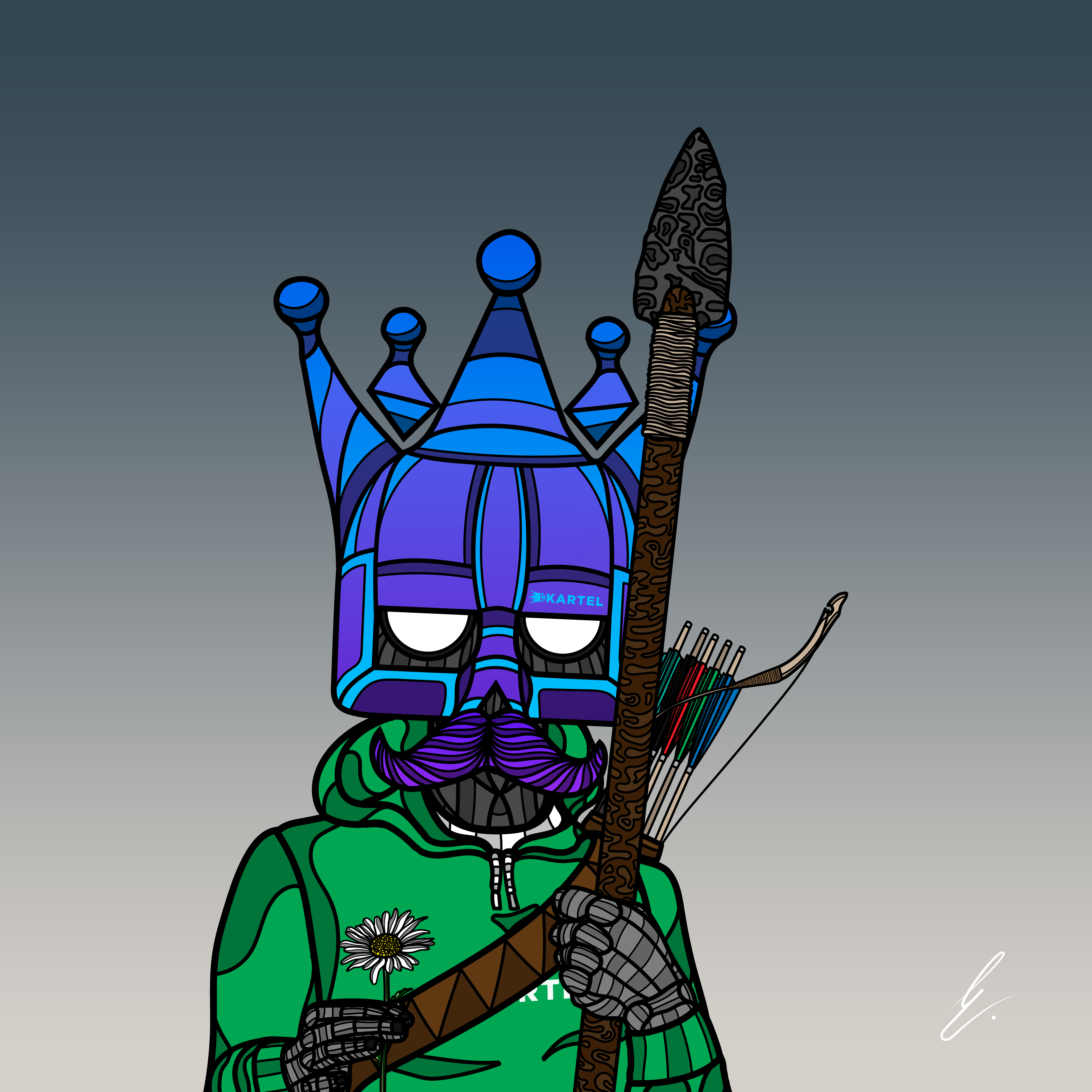 B-KARTEL: SQUADDIES #1331 NFT on Algorand