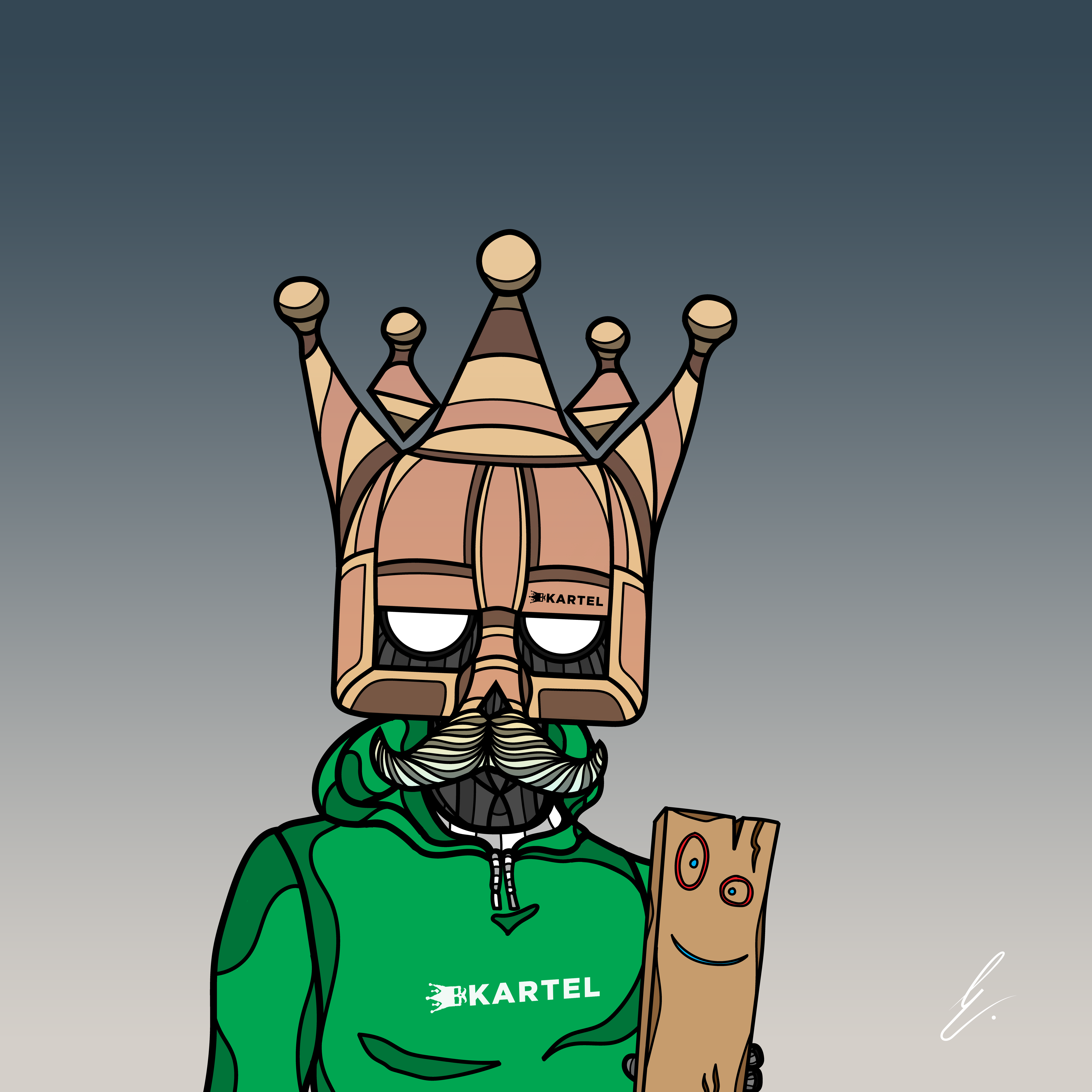 B-KARTEL: SQUADDIES #1332 NFT on Algorand