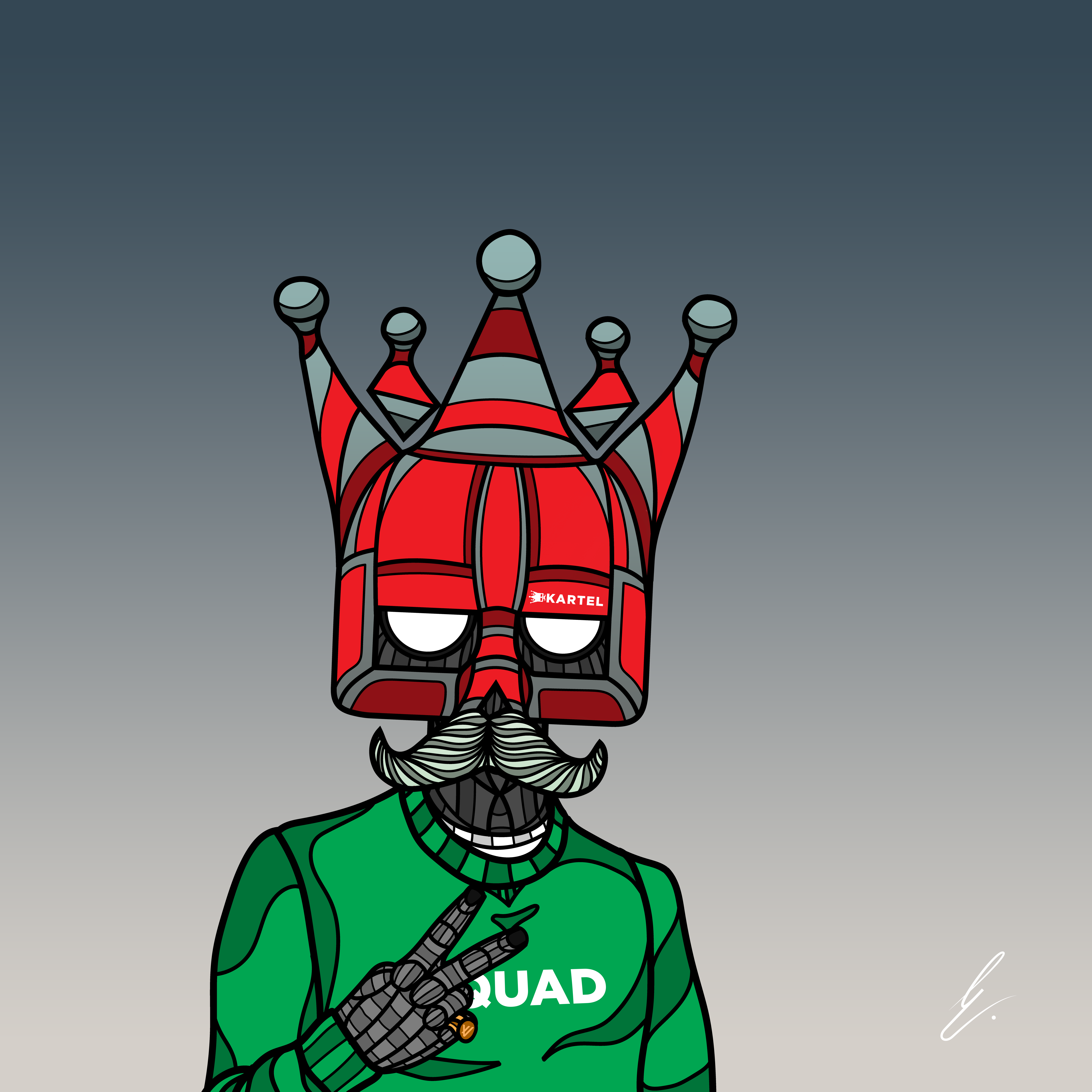 B-KARTEL: SQUADDIES #1335 NFT on Algorand