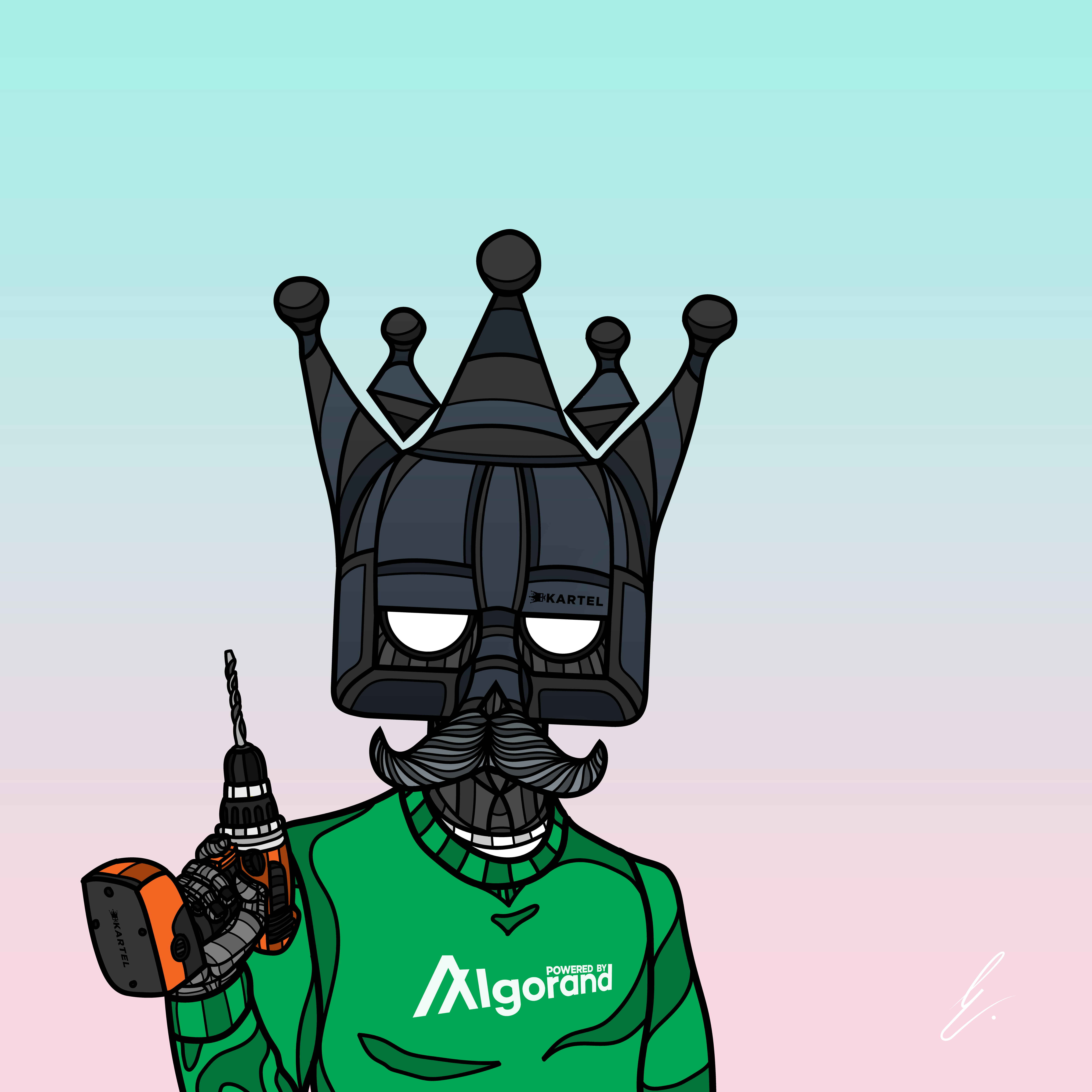 B-KARTEL: SQUADDIES #1336 NFT on Algorand