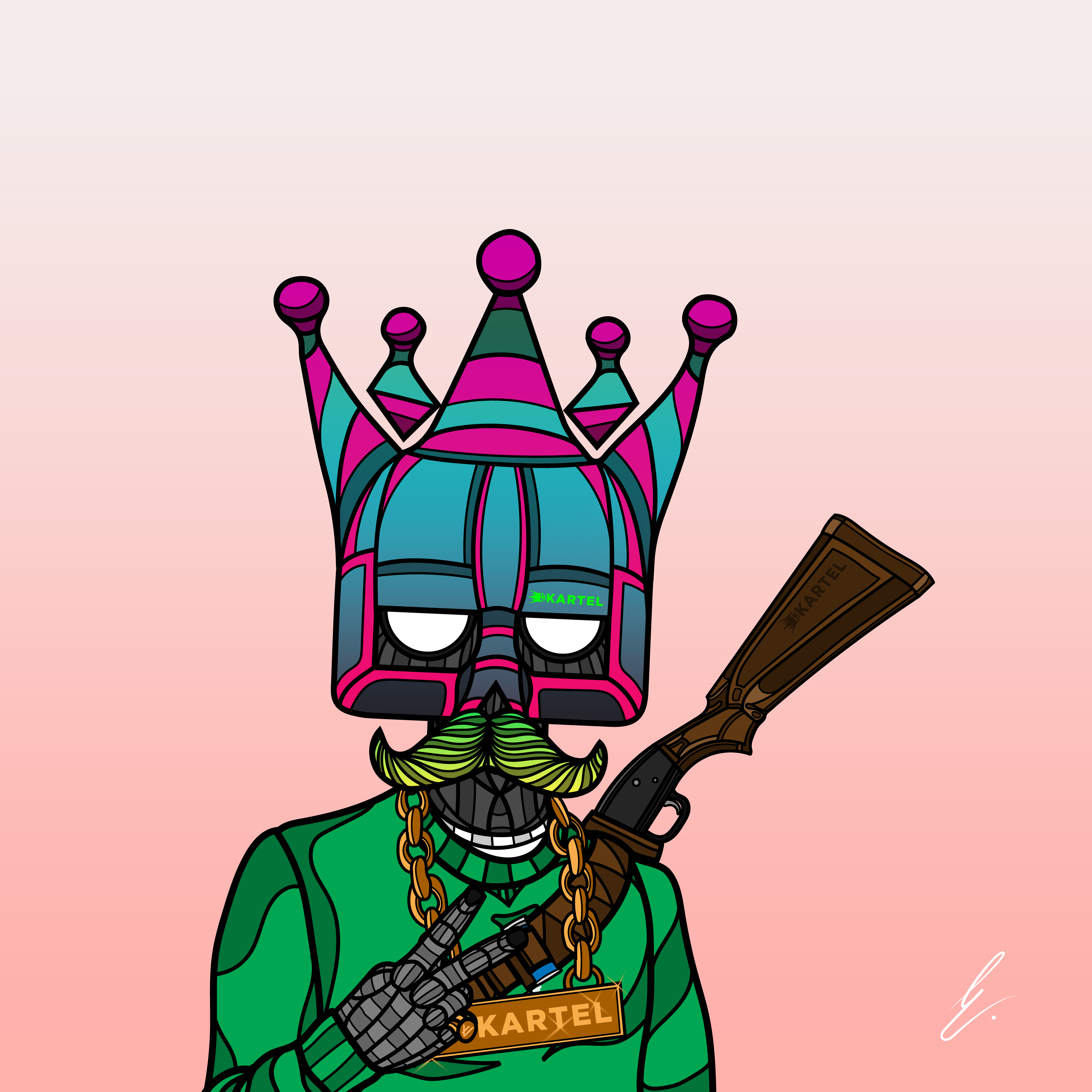 B-KARTEL: SQUADDIES #1337 NFT on Algorand