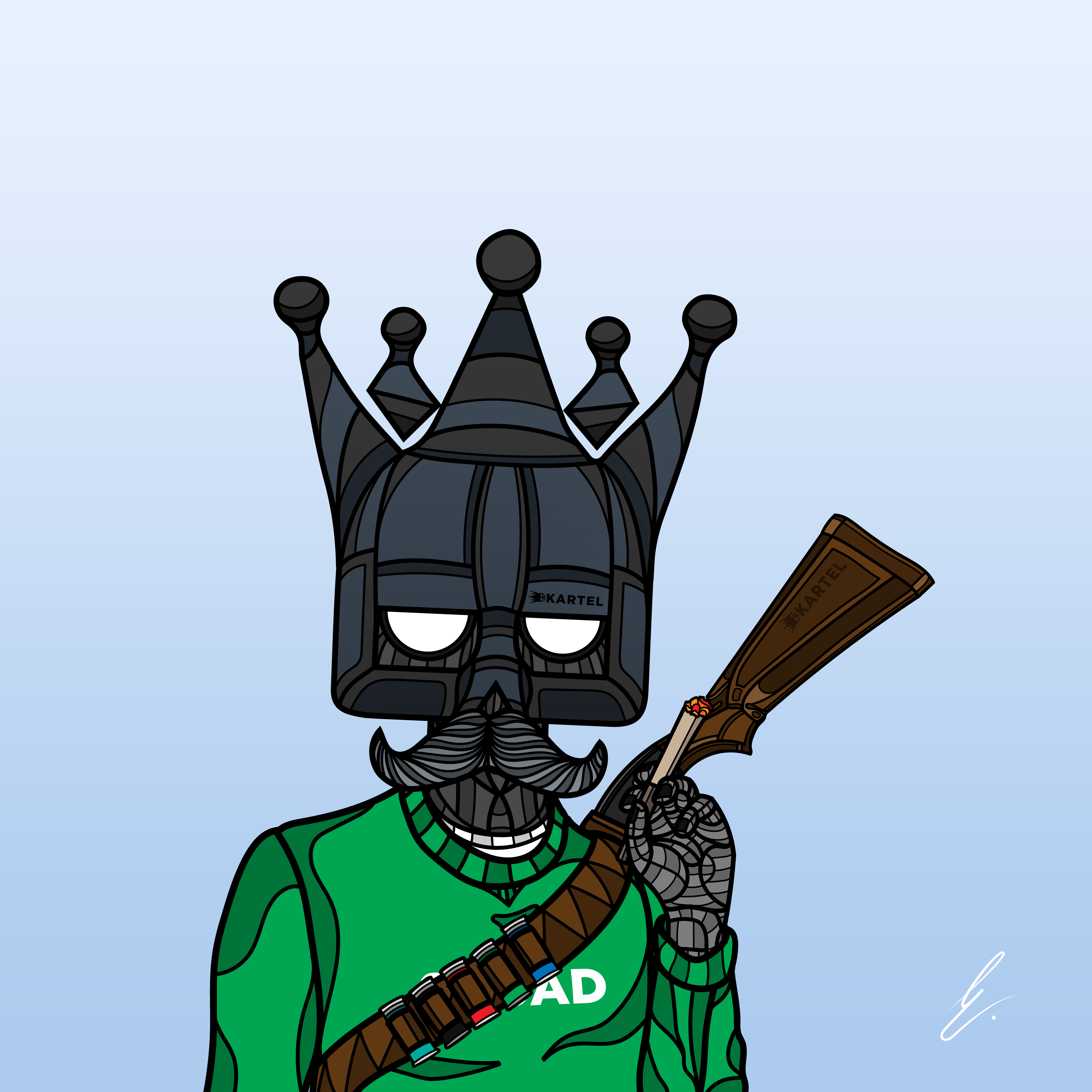 B-KARTEL: SQUADDIES #1338 NFT on Algorand