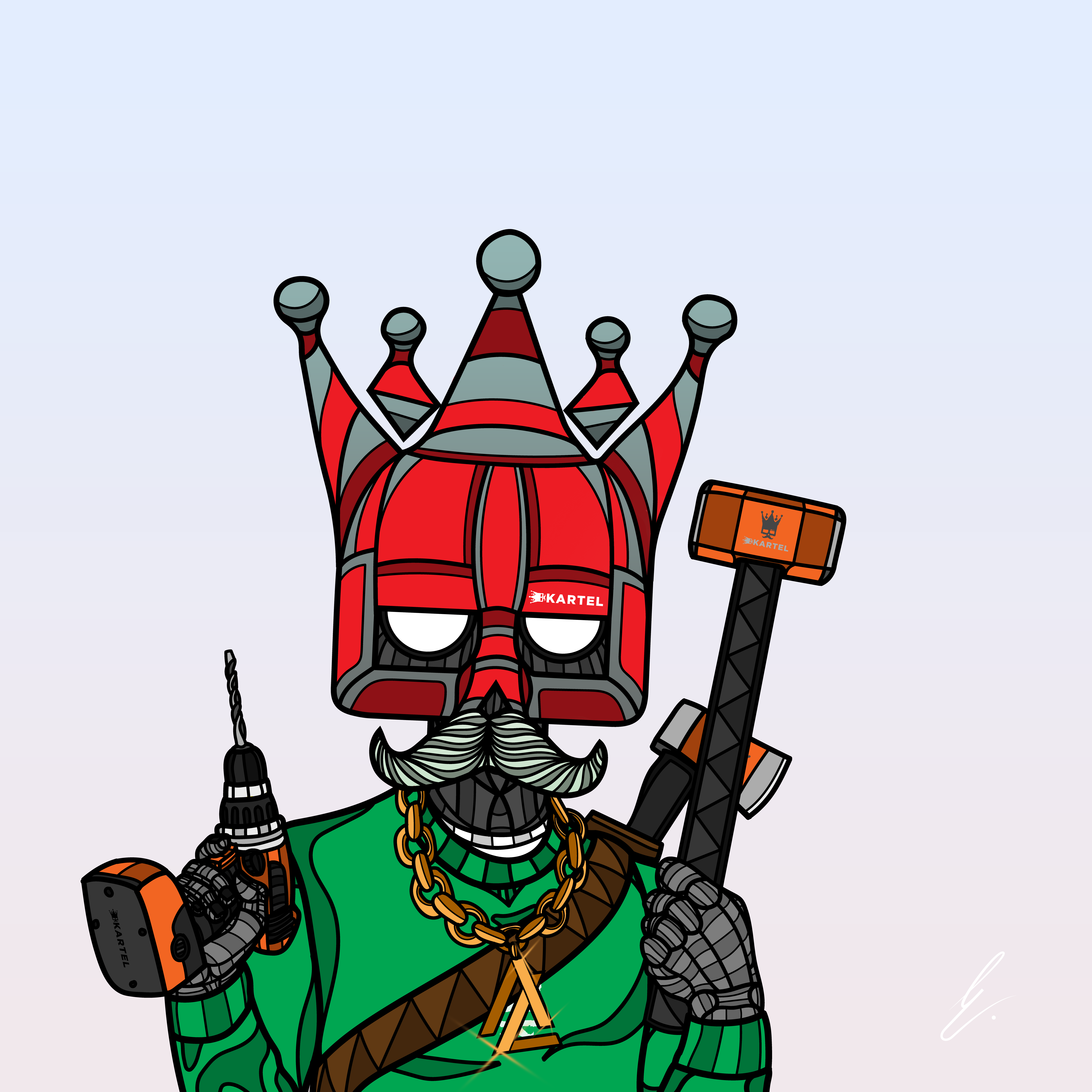 B-KARTEL: SQUADDIES #1344 NFT on Algorand