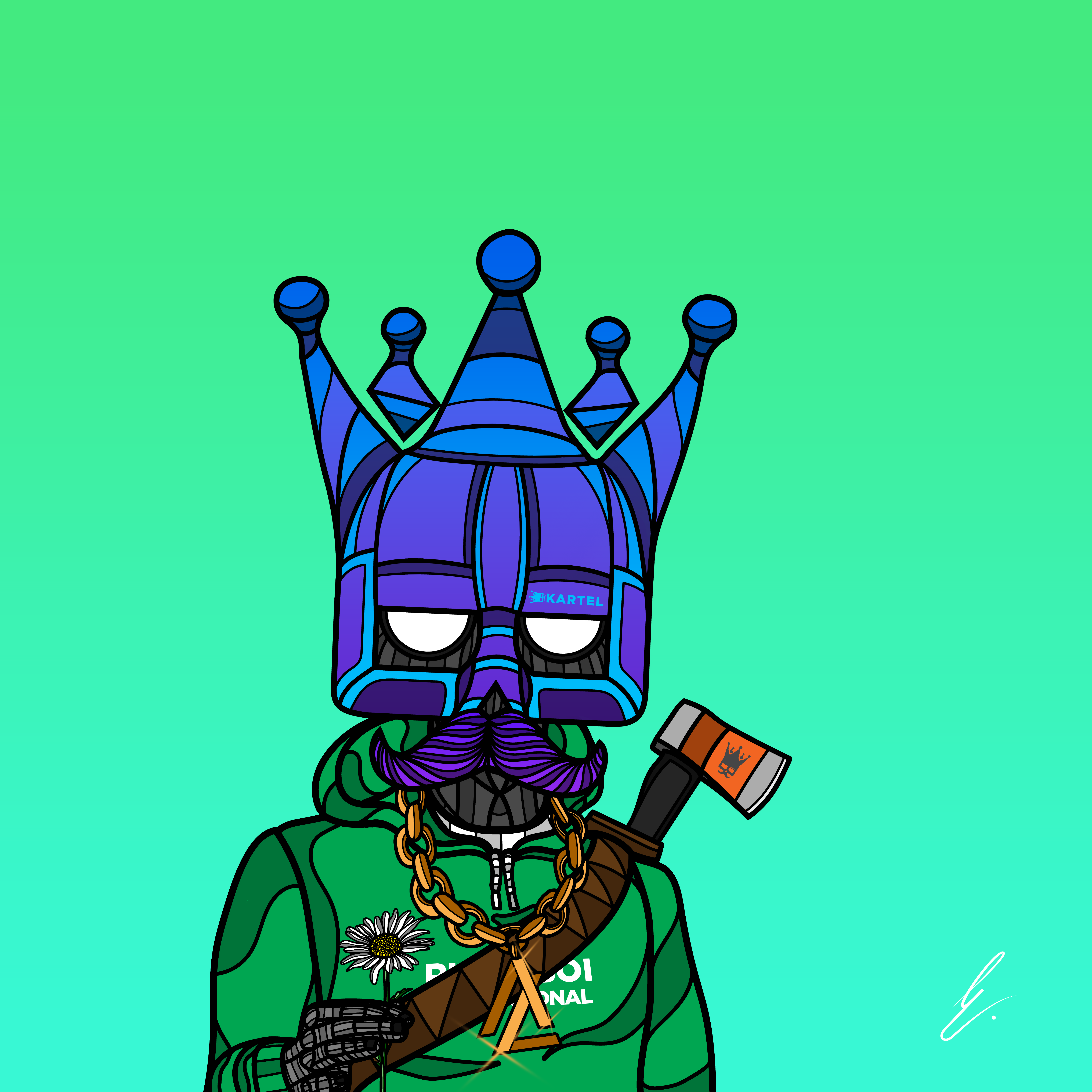 B-KARTEL: SQUADDIES #1347 NFT on Algorand