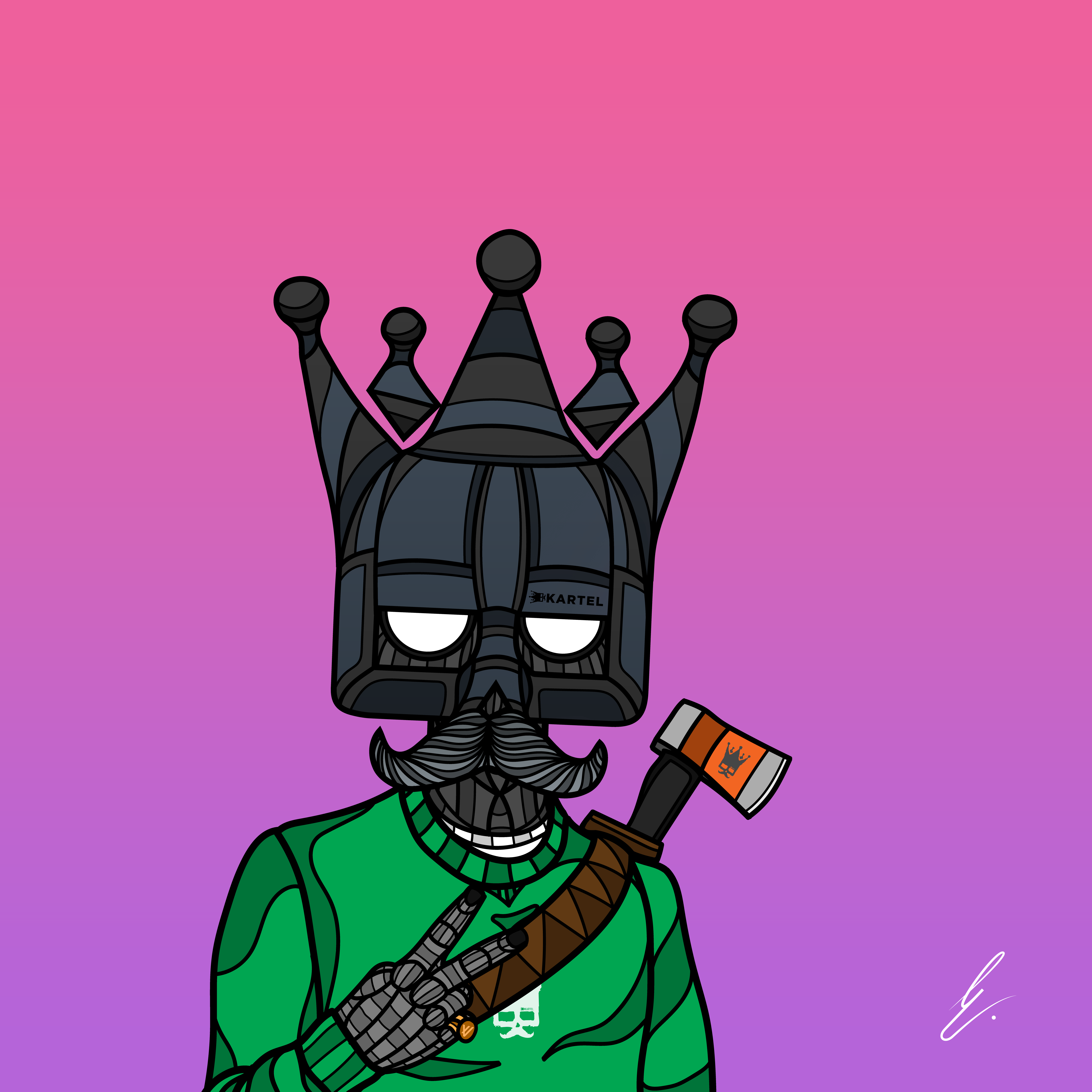 B-KARTEL: SQUADDIES #1348 NFT on Algorand