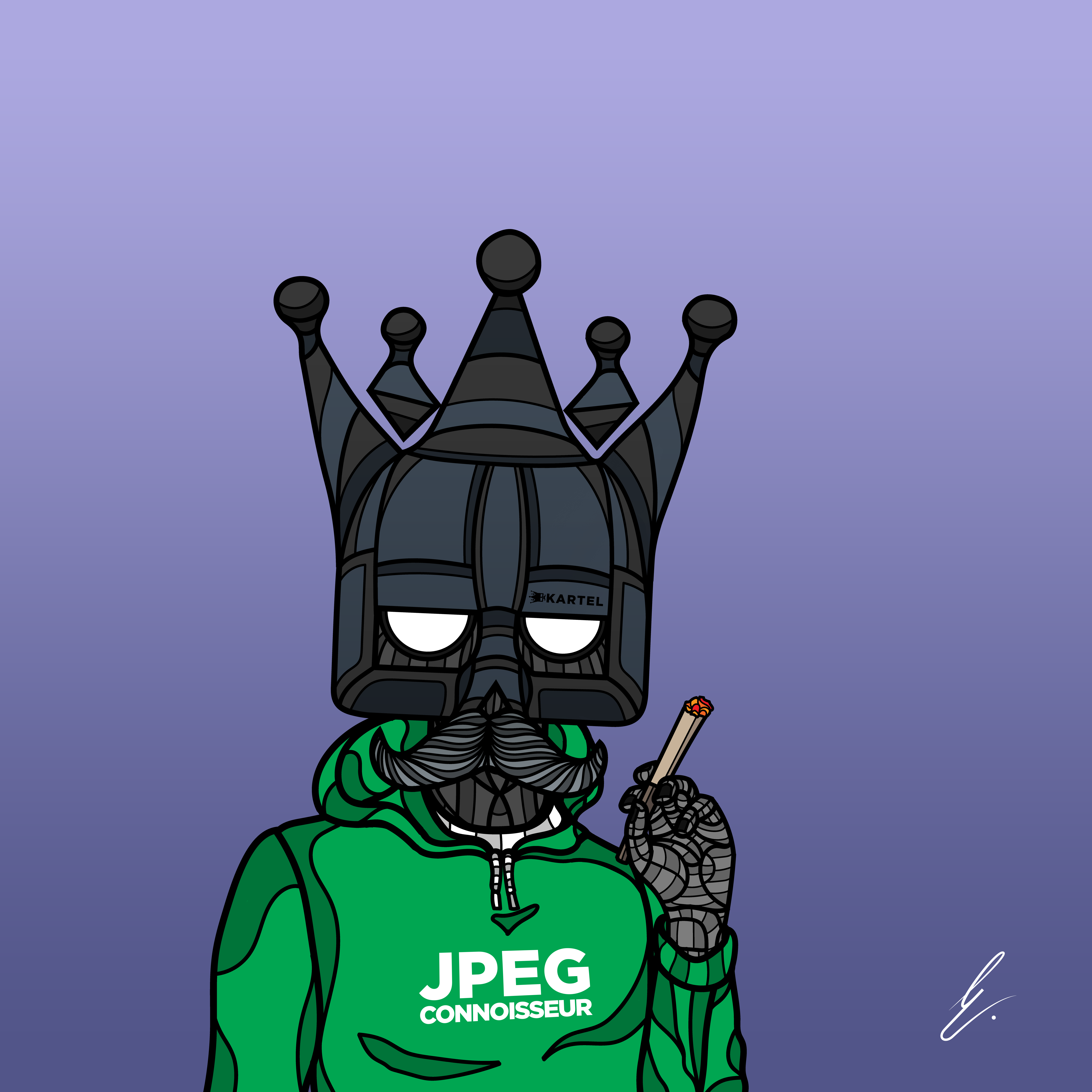 B-KARTEL: SQUADDIES #1350 NFT on Algorand