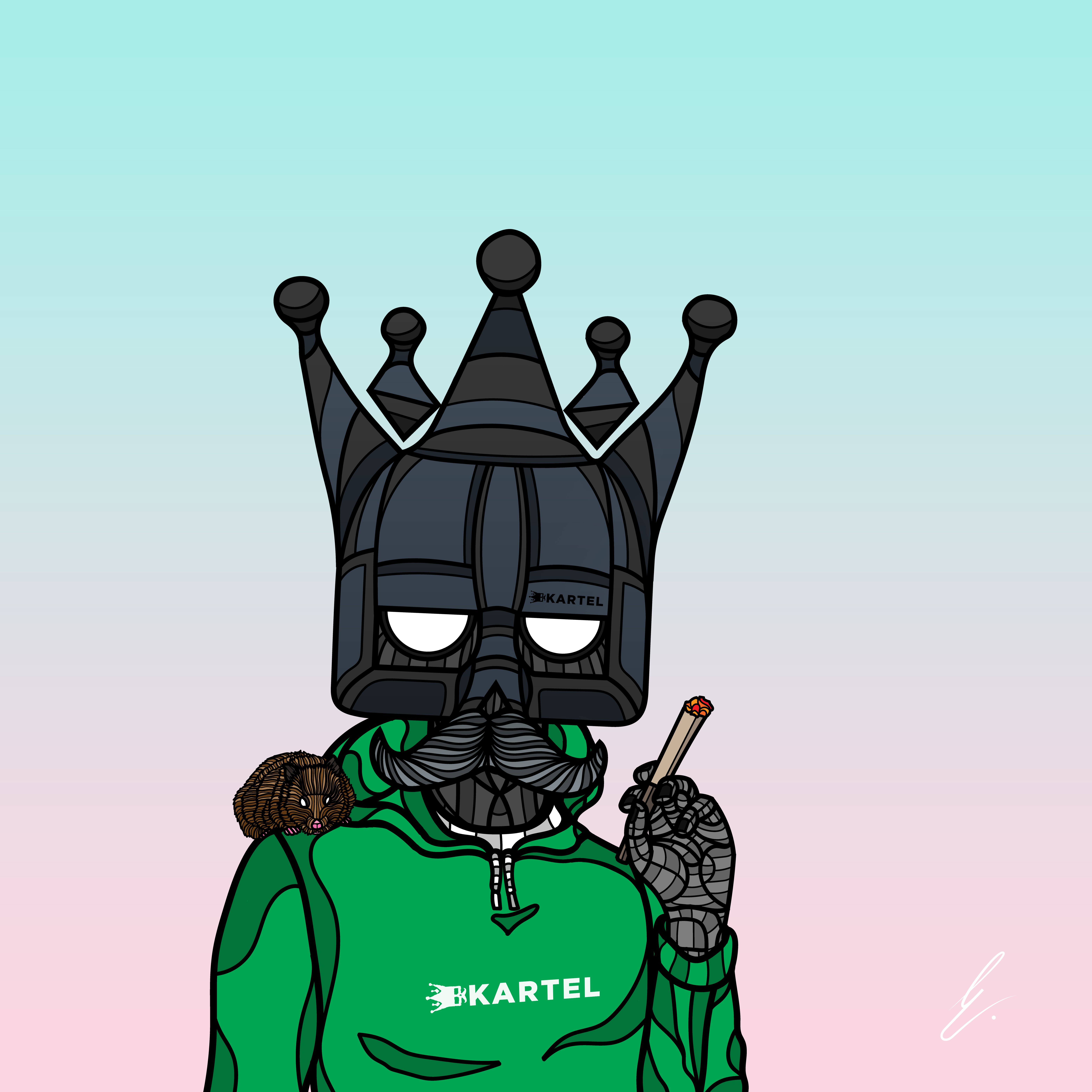 B-KARTEL: SQUADDIES #1352 NFT on Algorand