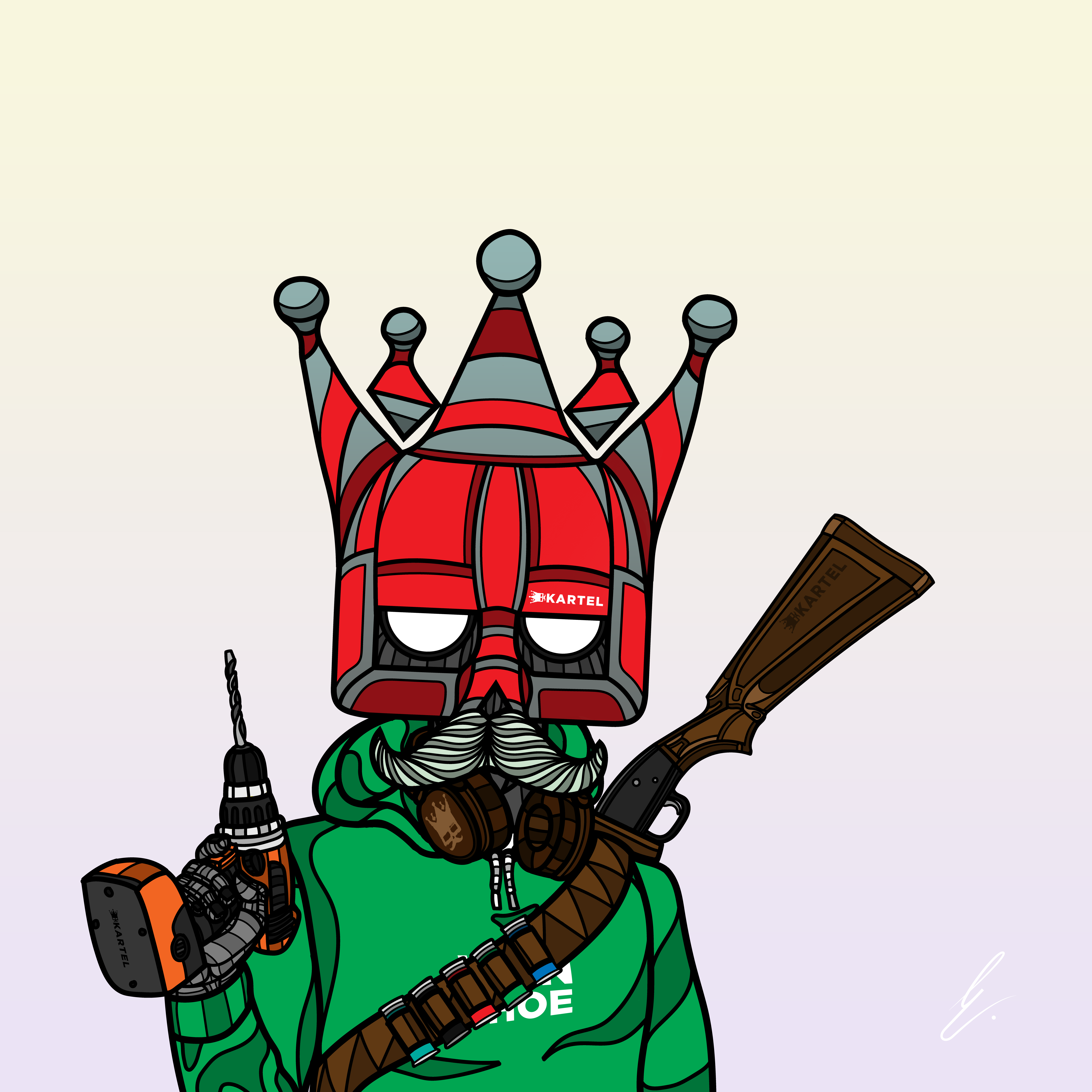 B-KARTEL: SQUADDIES #1353 NFT on Algorand