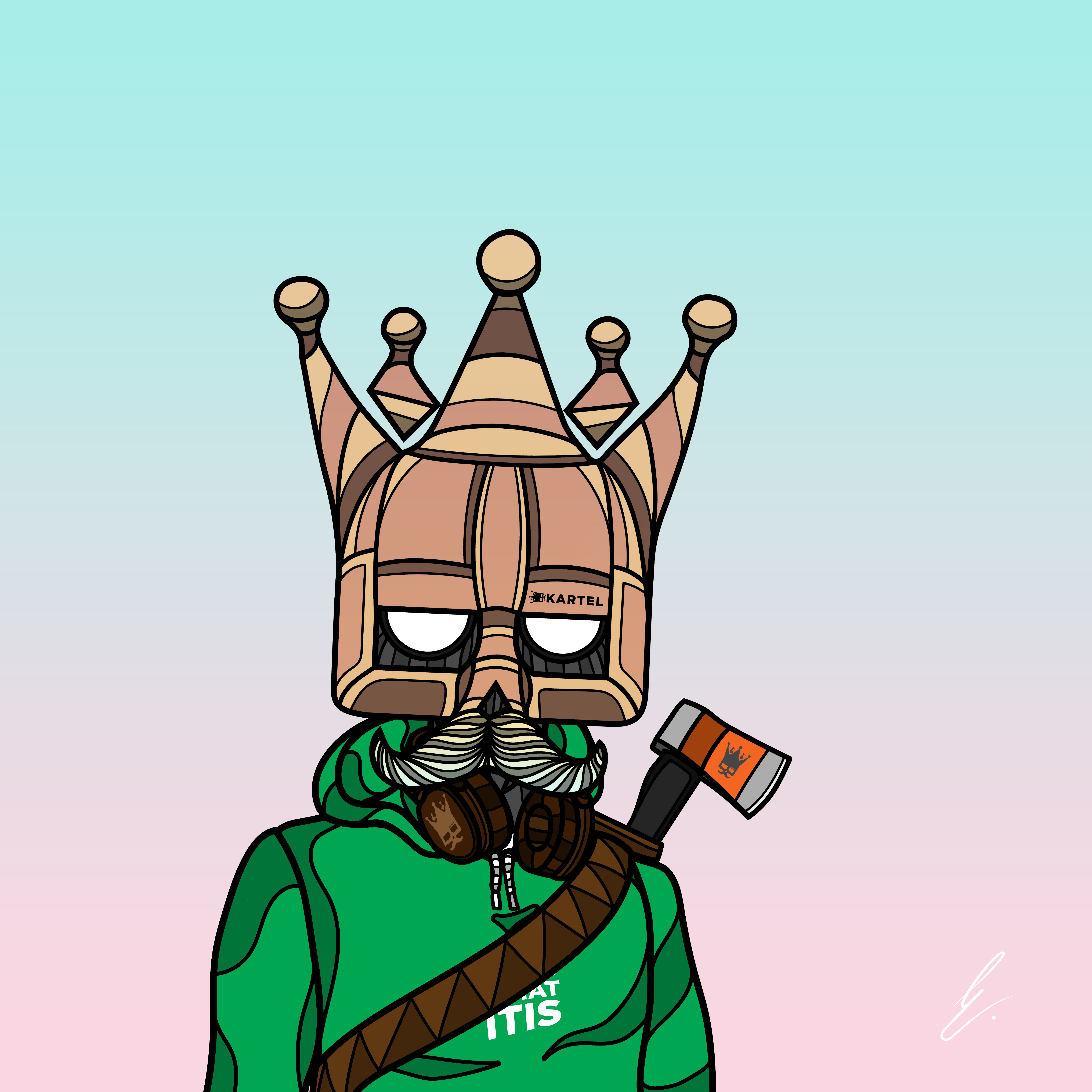 B-KARTEL: SQUADDIES #1355 NFT on Algorand