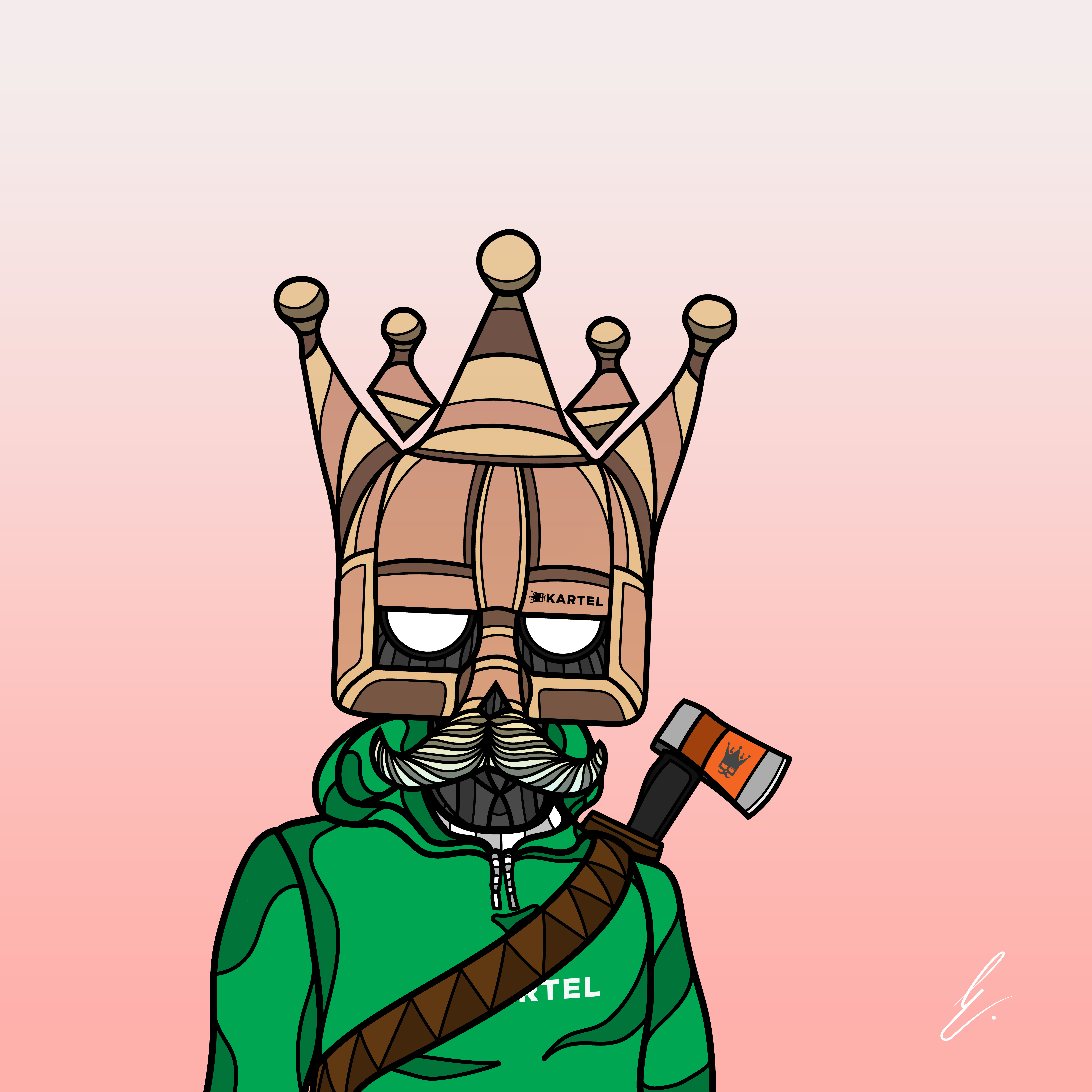 B-KARTEL: SQUADDIES #1356 NFT on Algorand