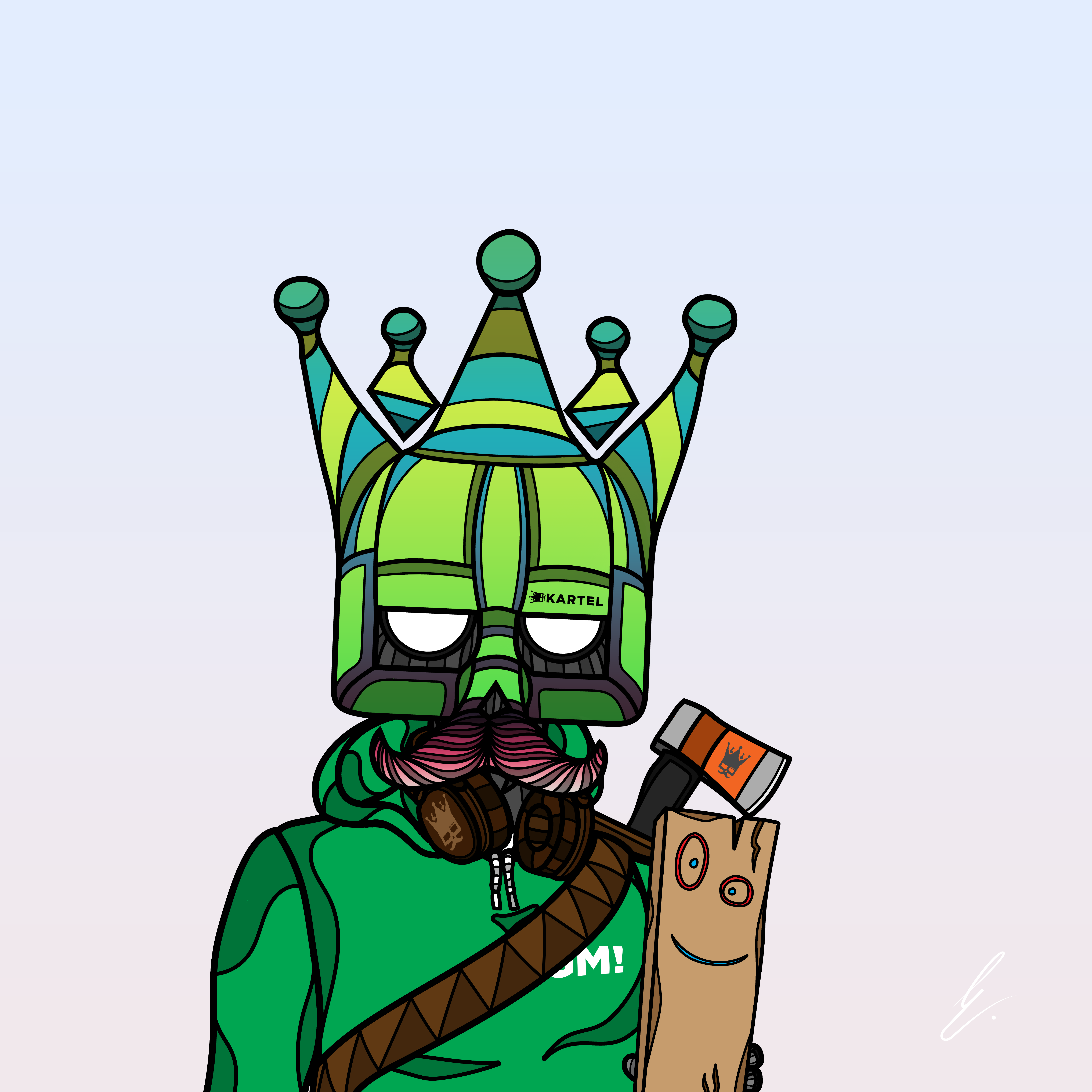 B-KARTEL: SQUADDIES #1358 NFT on Algorand