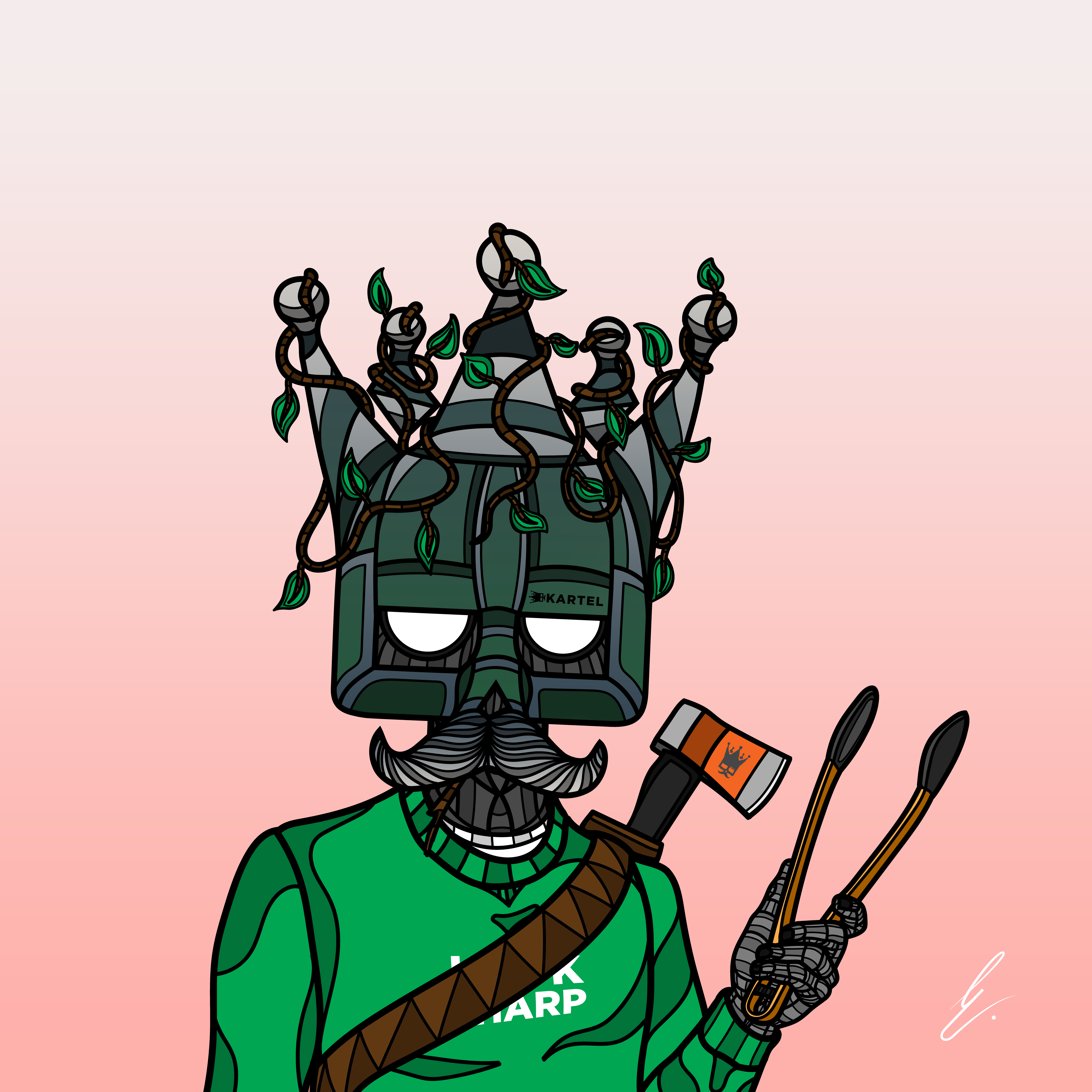 B-KARTEL: SQUADDIES #1361 NFT on Algorand