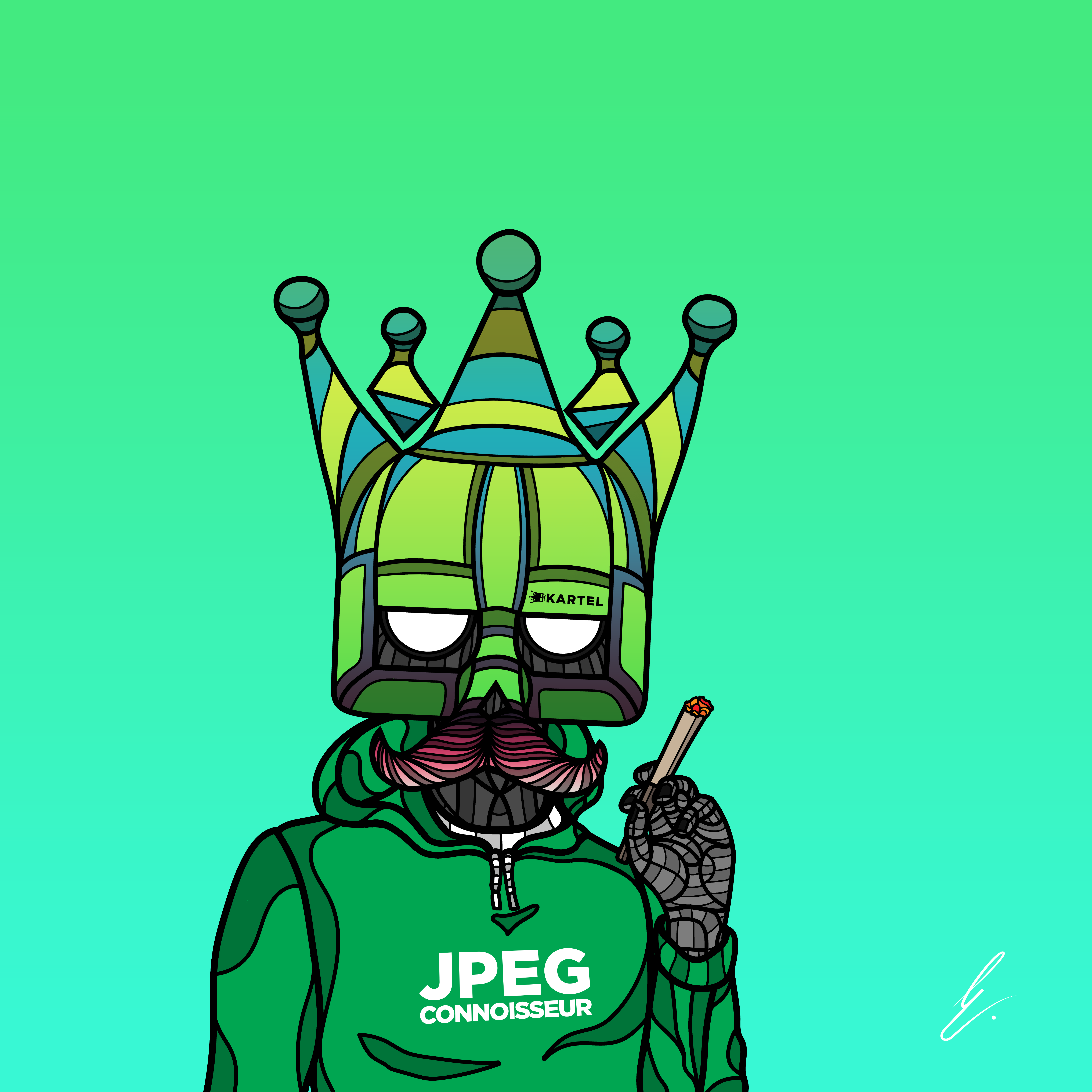 B-KARTEL: SQUADDIES #1362 NFT on Algorand