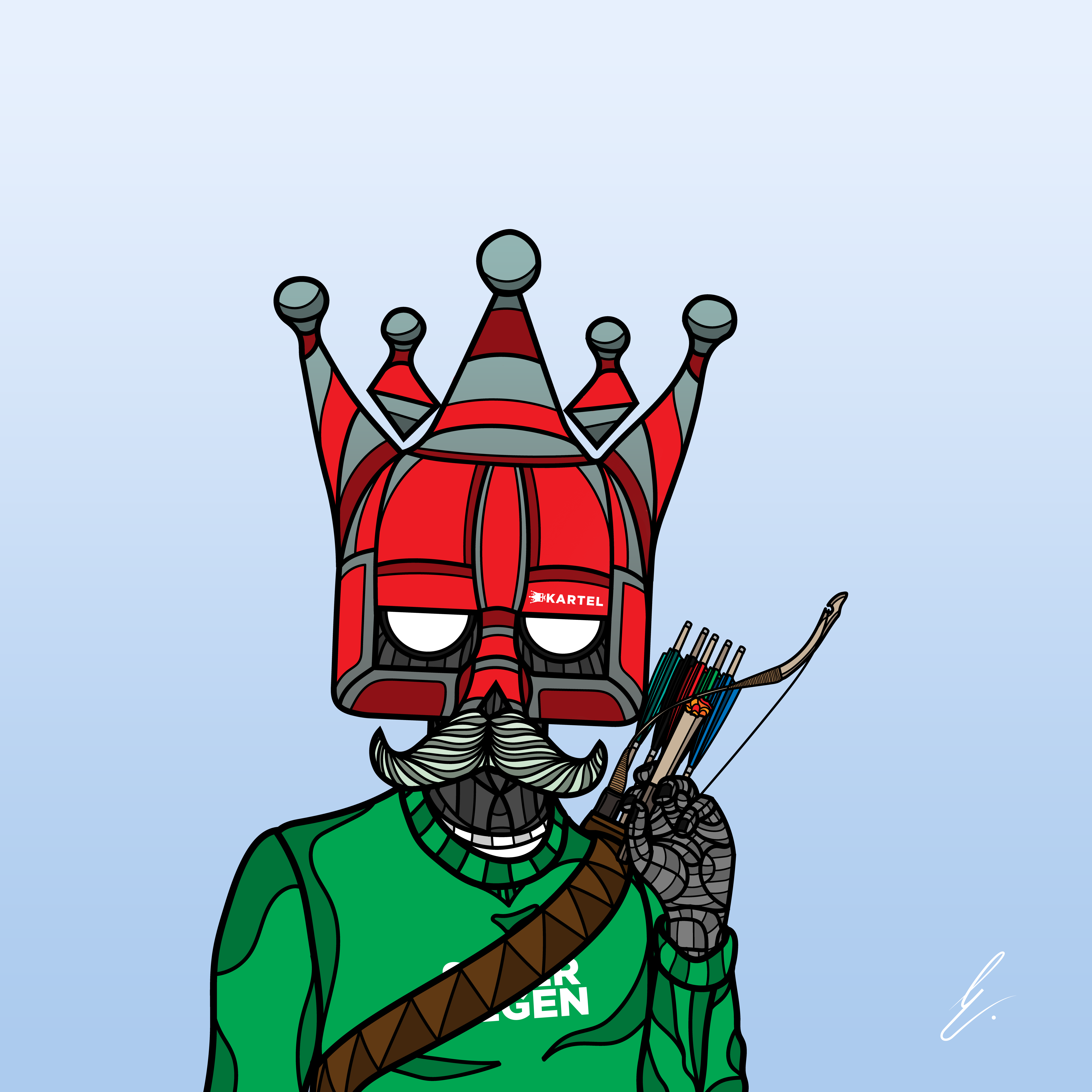 B-KARTEL: SQUADDIES #1366 NFT on Algorand