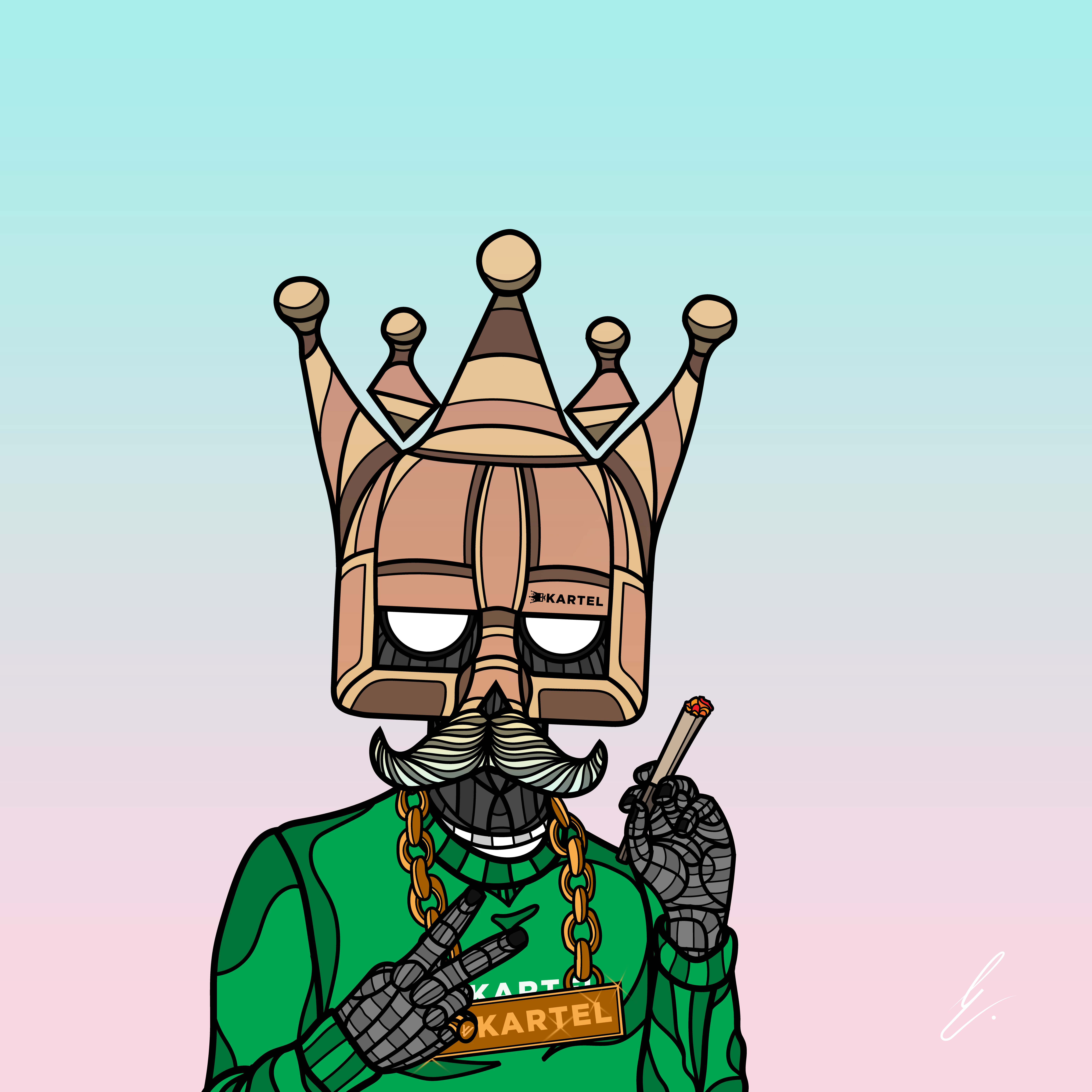 B-KARTEL: SQUADDIES #1367 NFT on Algorand