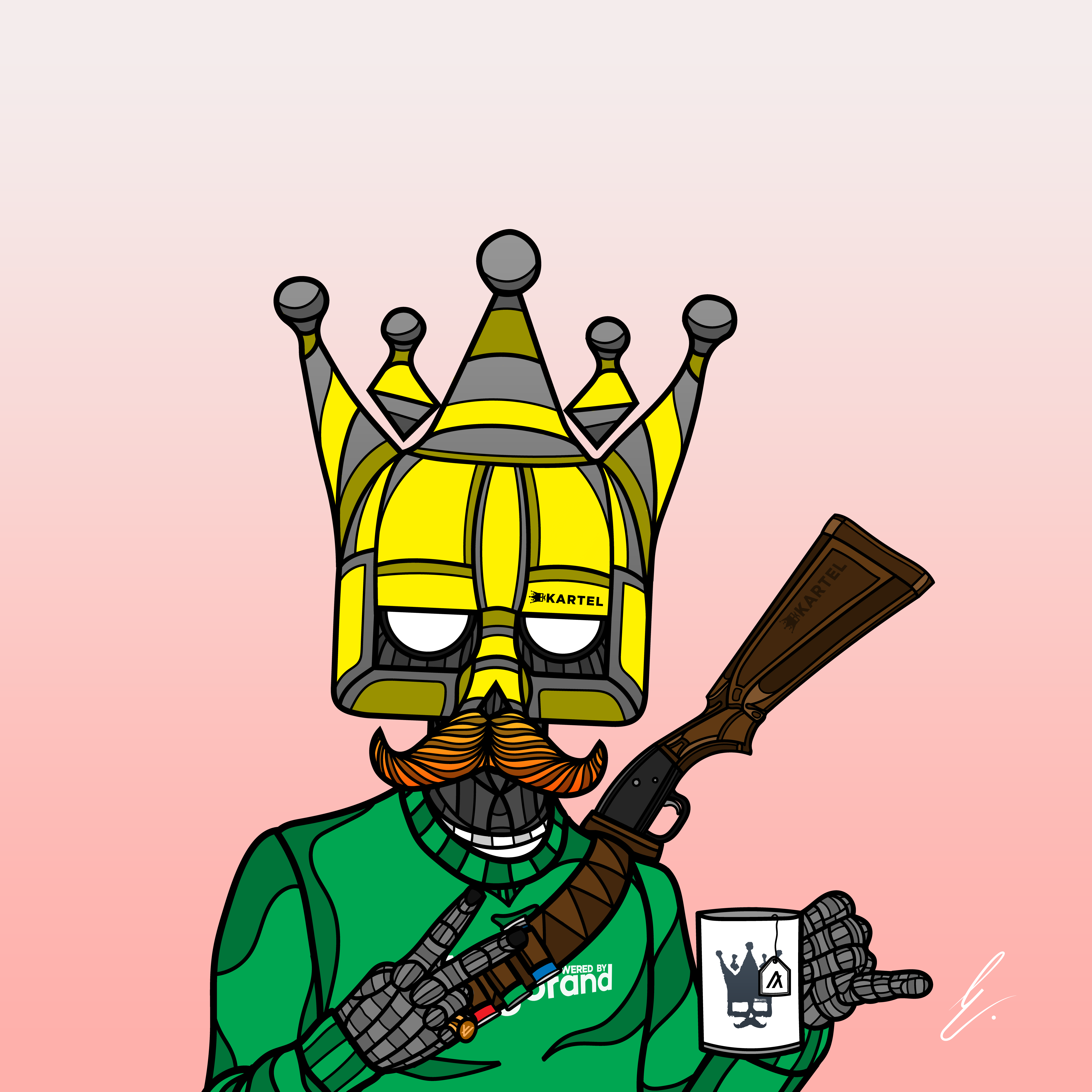 B-KARTEL: SQUADDIES #1368 NFT on Algorand