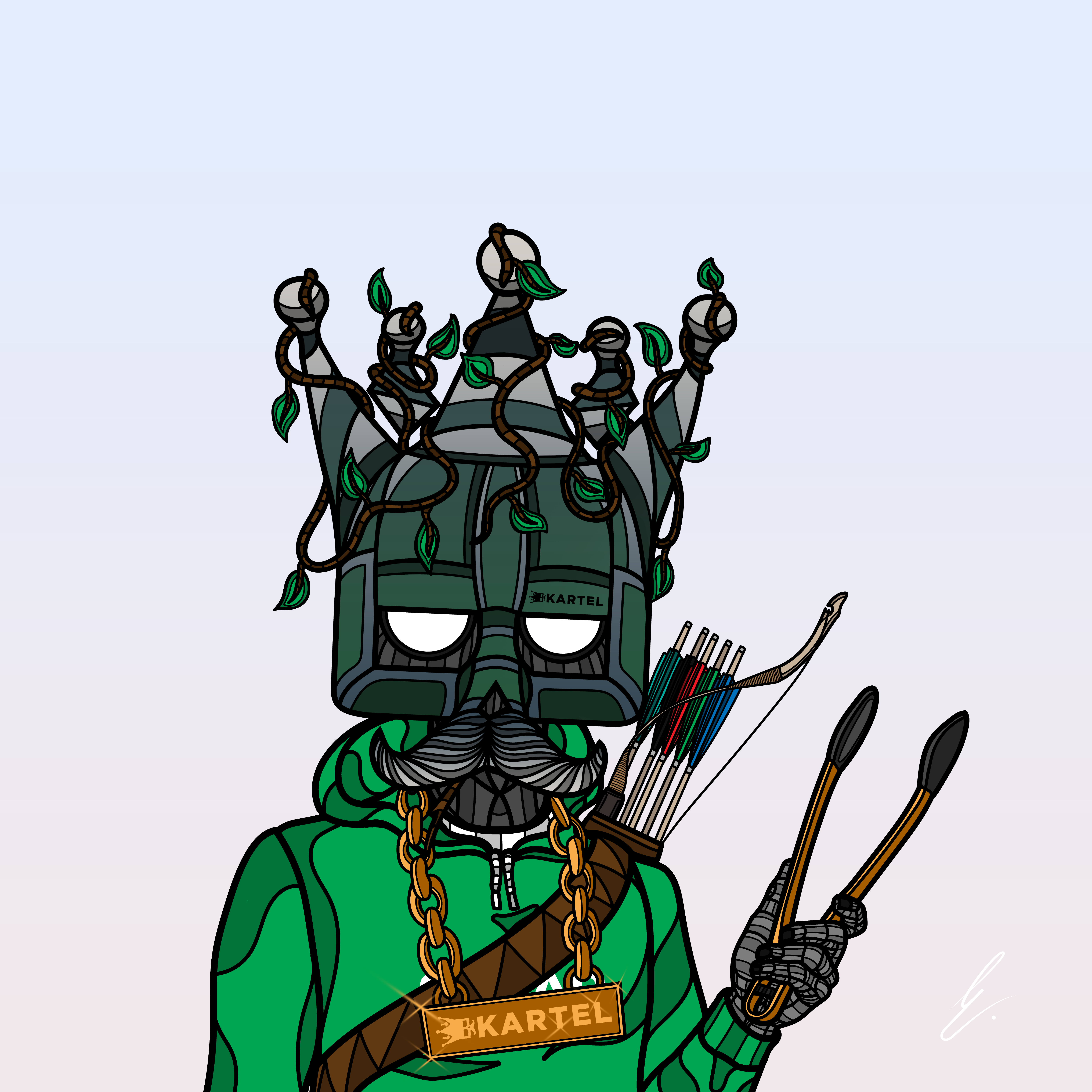 B-KARTEL: SQUADDIES #1370 NFT on Algorand