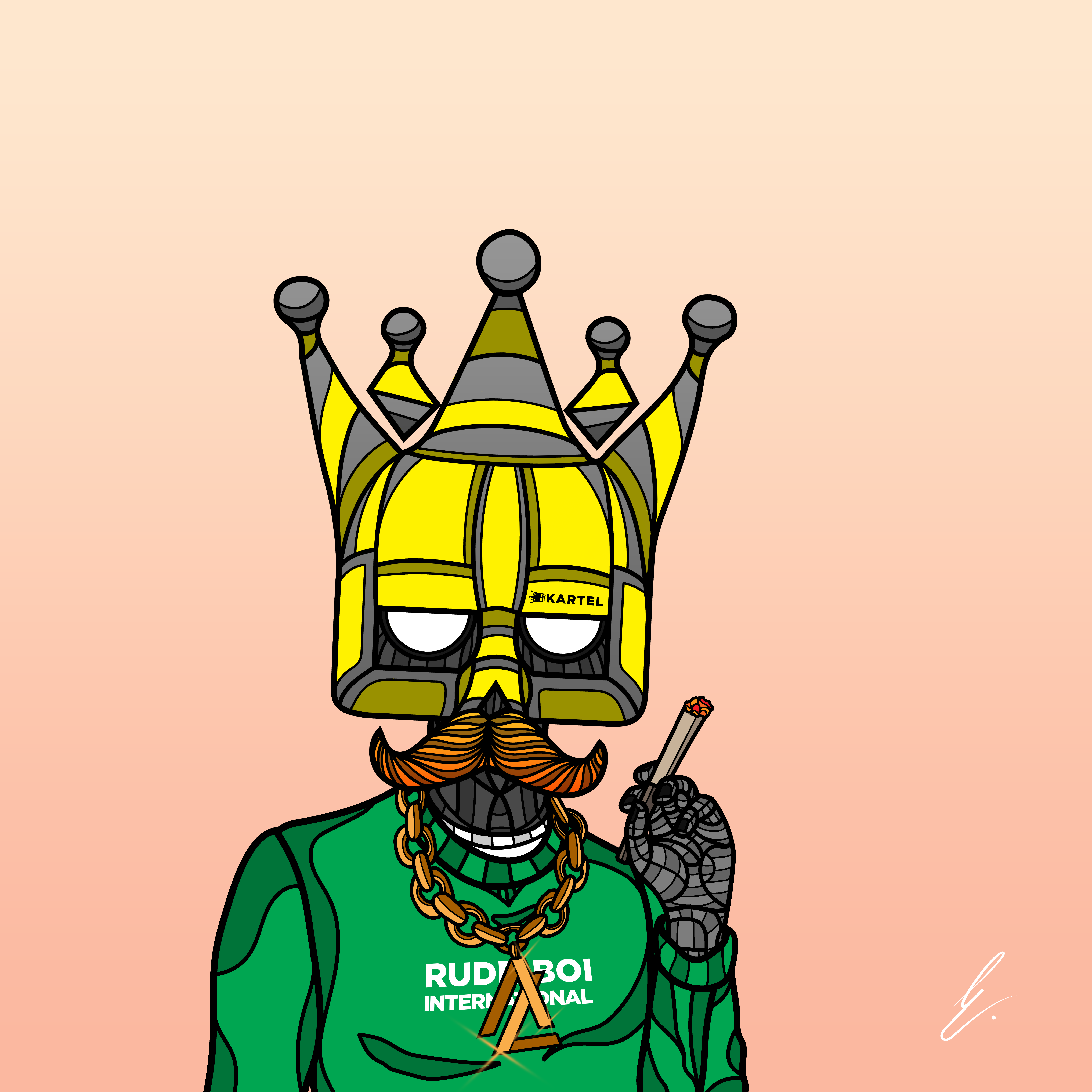 B-KARTEL: SQUADDIES #1372 NFT on Algorand