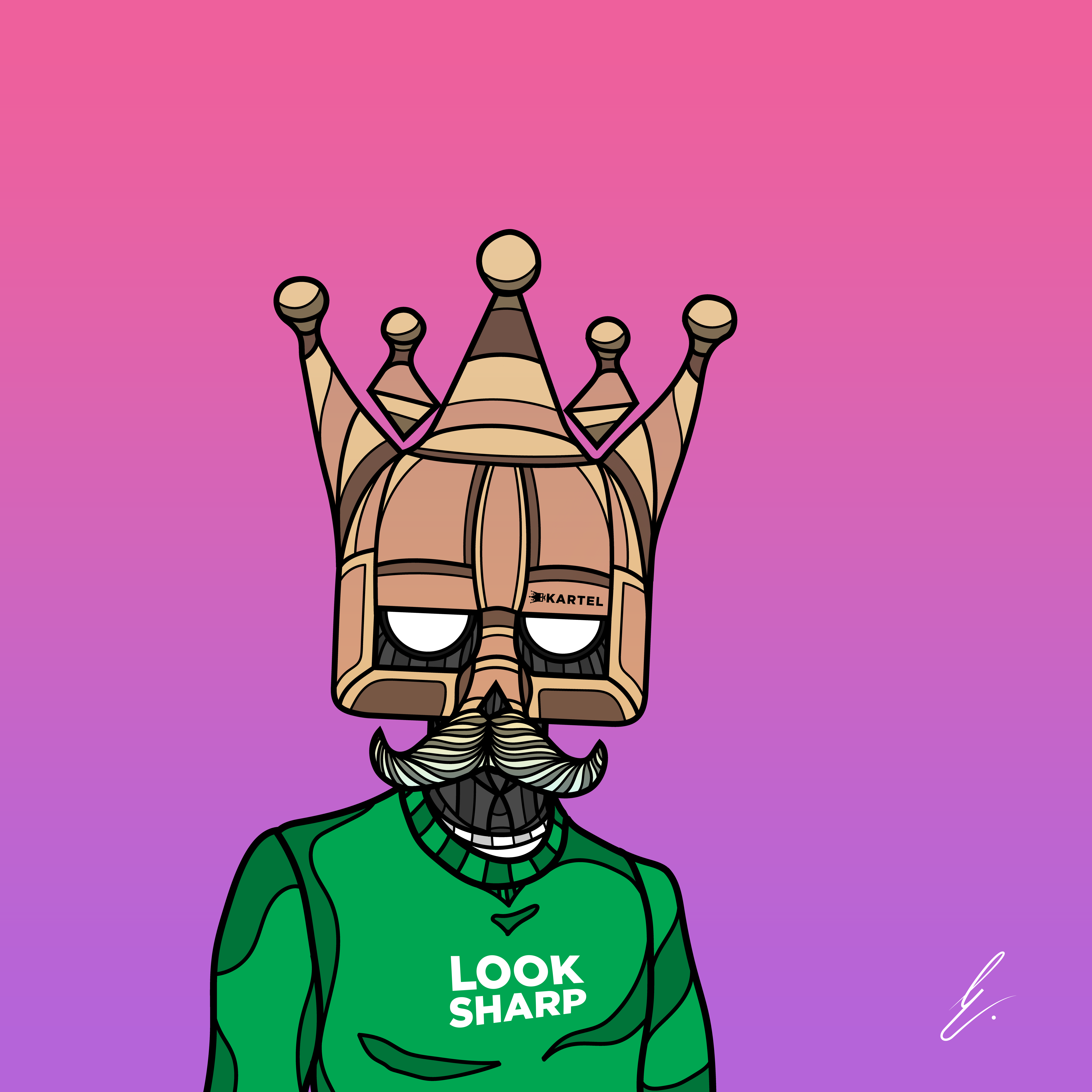 B-KARTEL: SQUADDIES #1373 NFT on Algorand