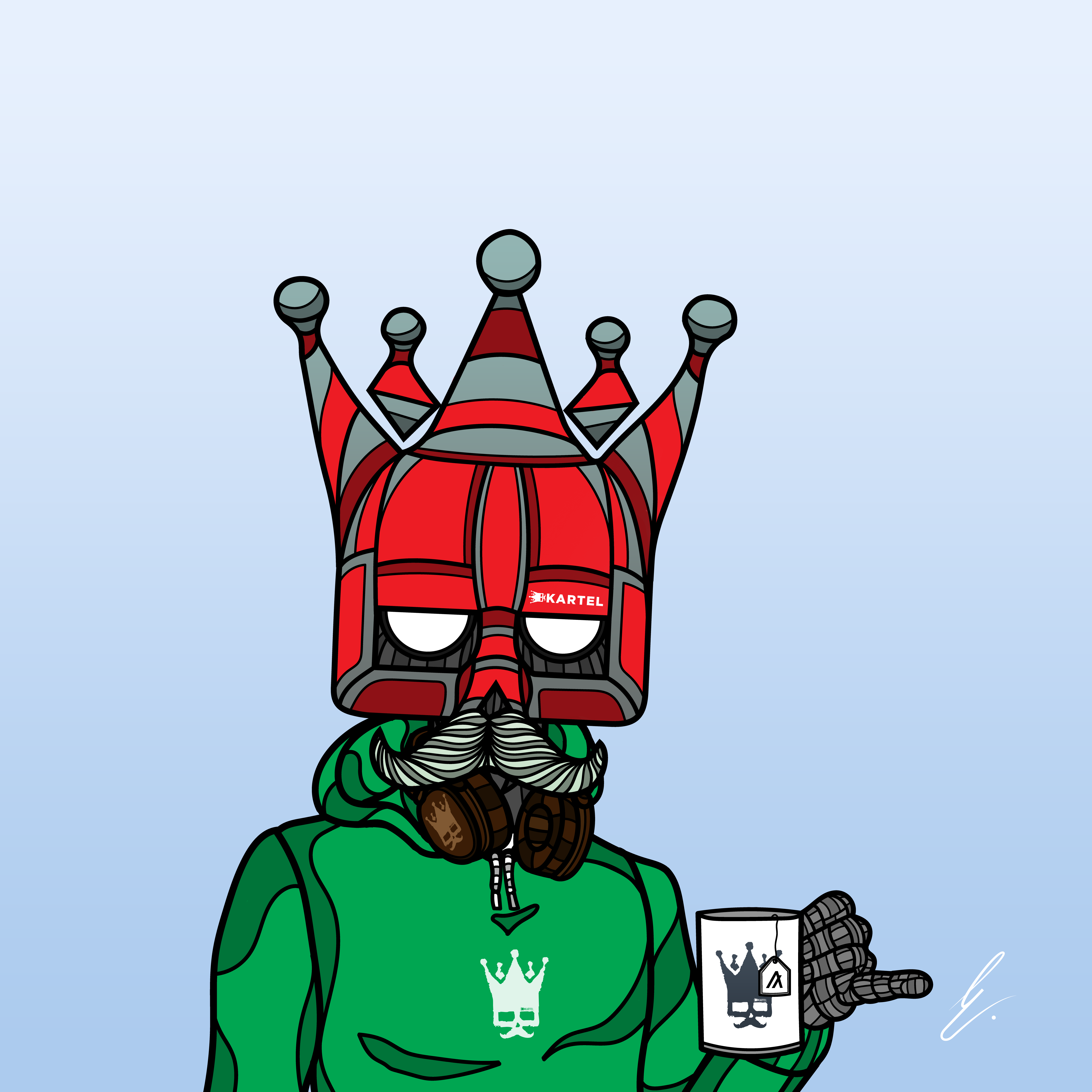 B-KARTEL: SQUADDIES #1376 NFT on Algorand