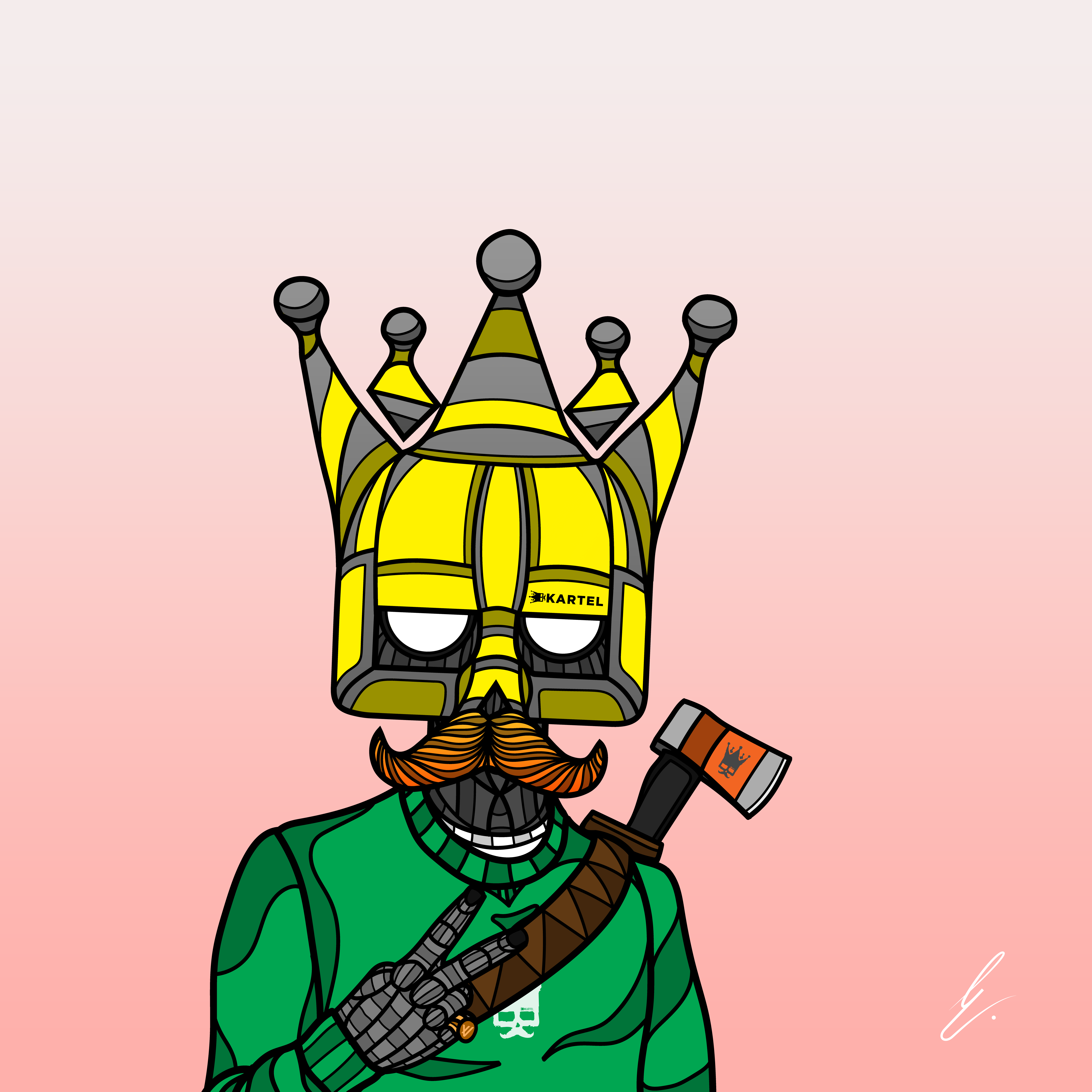 B-KARTEL: SQUADDIES #1378 NFT on Algorand