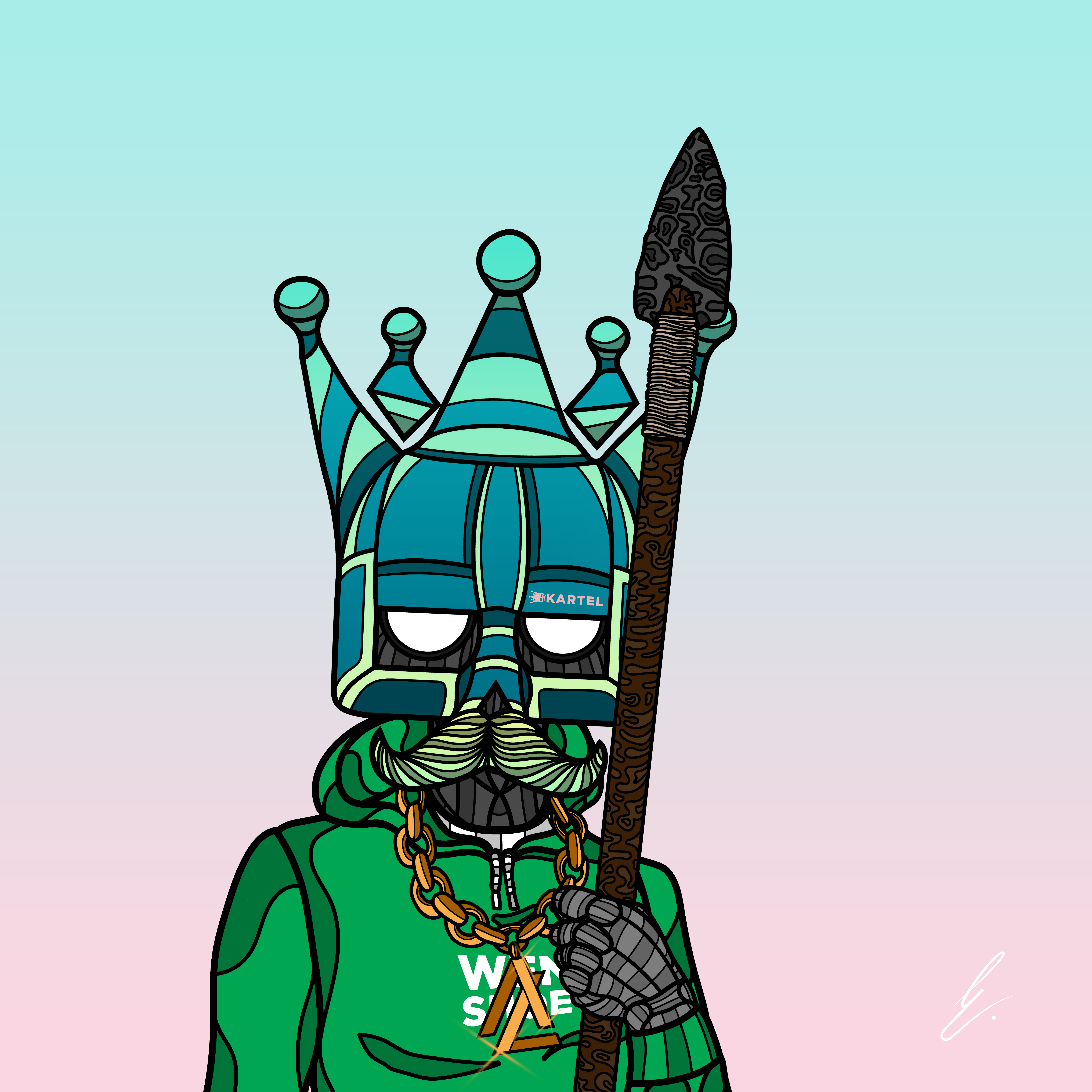 B-KARTEL: SQUADDIES #1379 NFT on Algorand