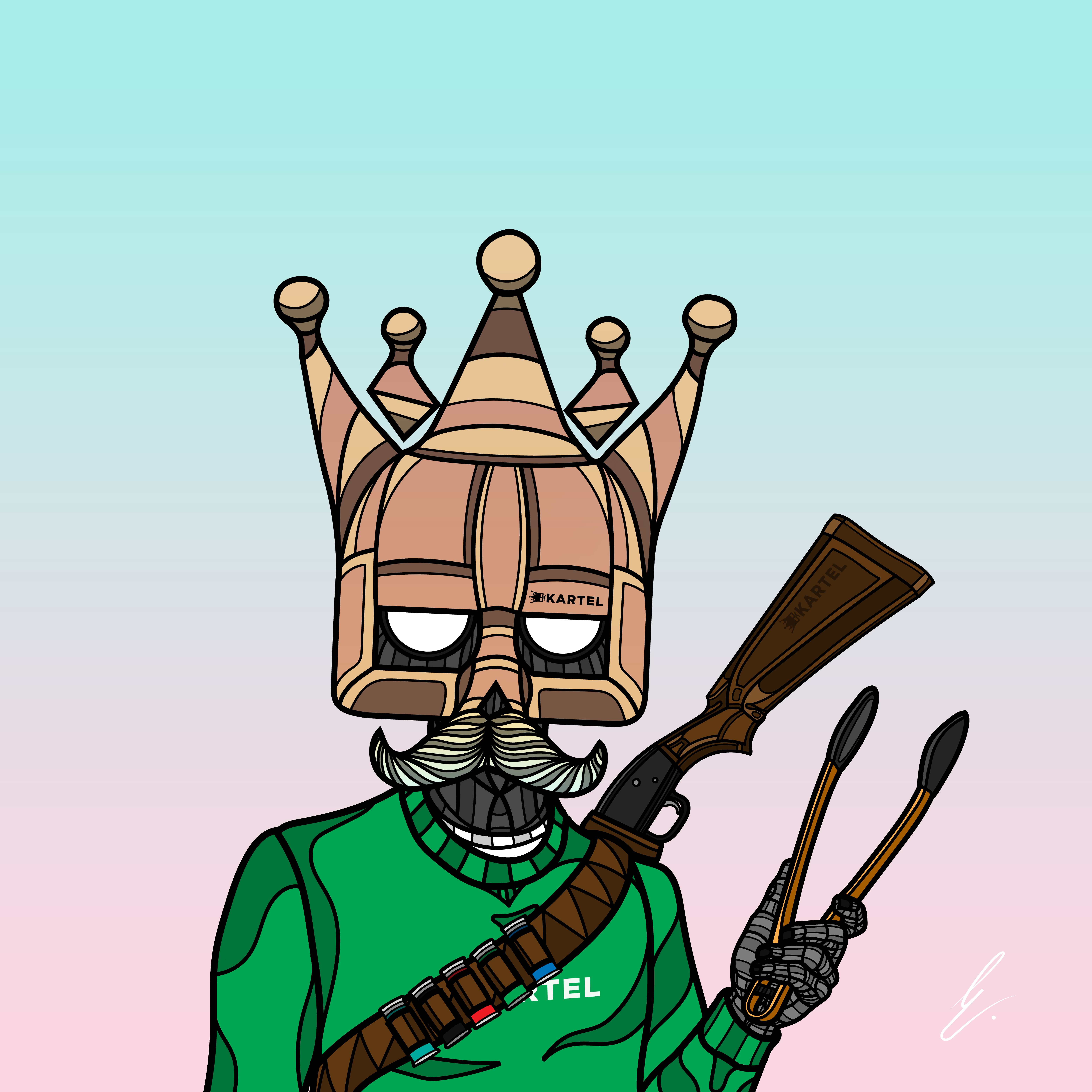 B-KARTEL: SQUADDIES #1381 NFT on Algorand