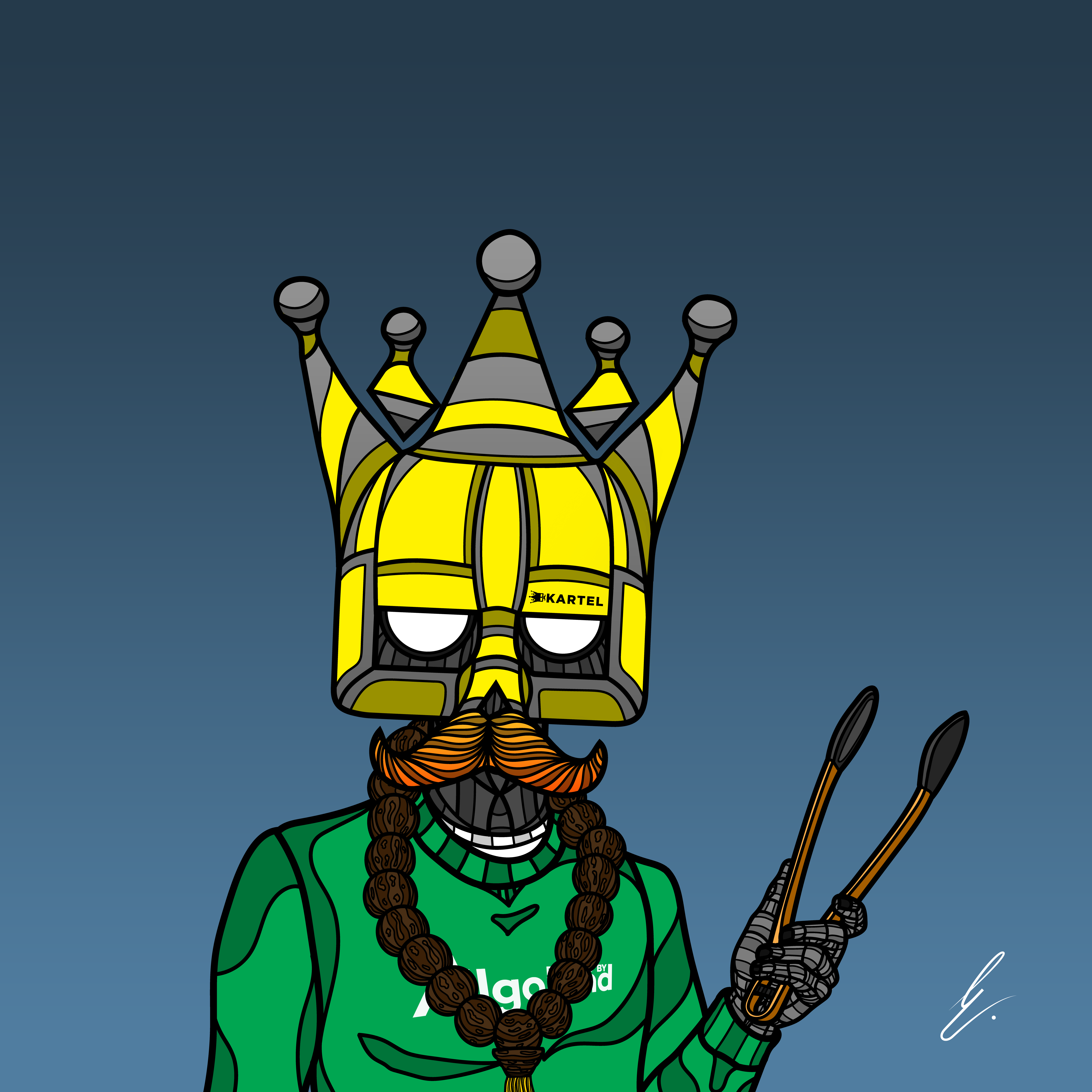 B-KARTEL: SQUADDIES #1384 NFT on Algorand