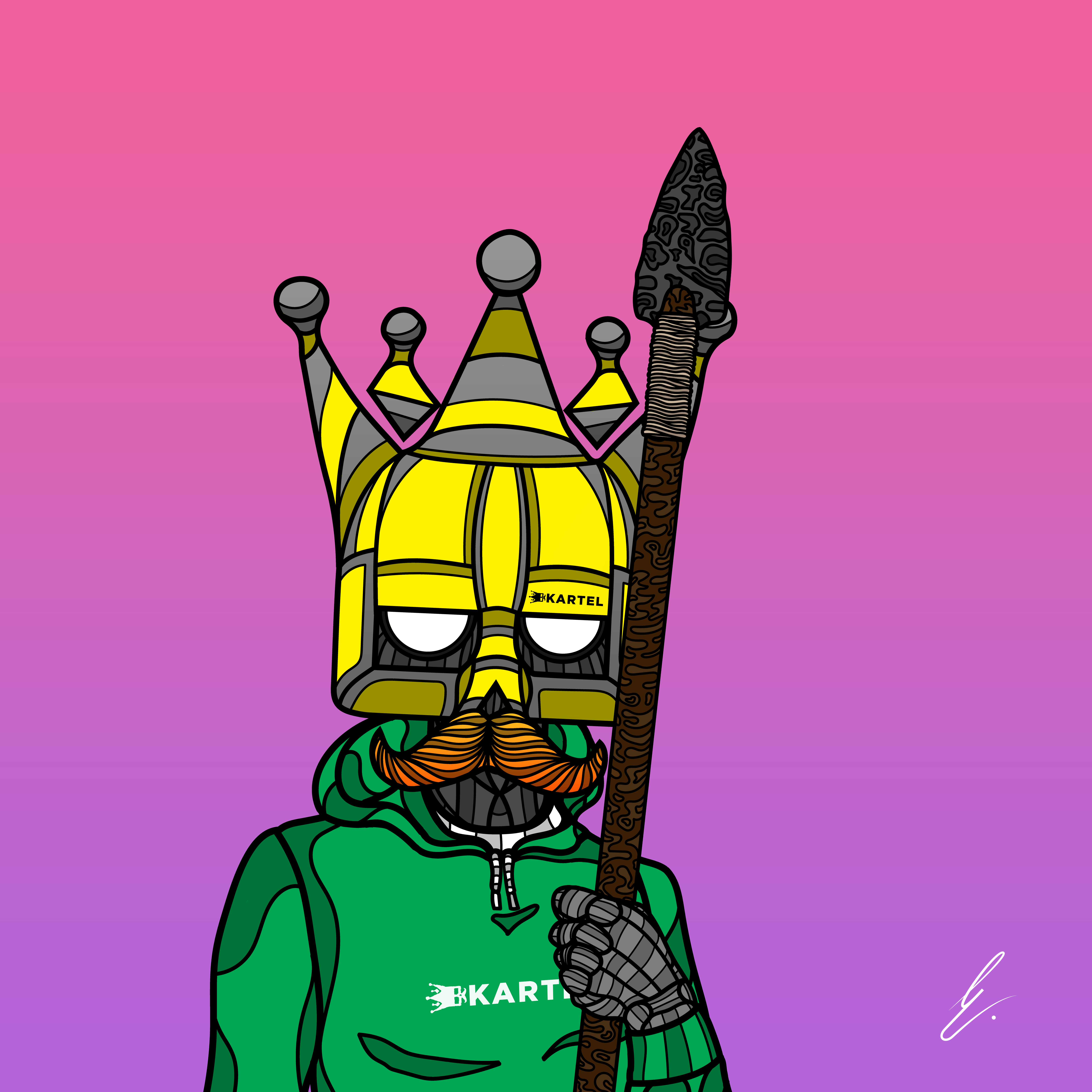 B-KARTEL: SQUADDIES #1385 NFT on Algorand