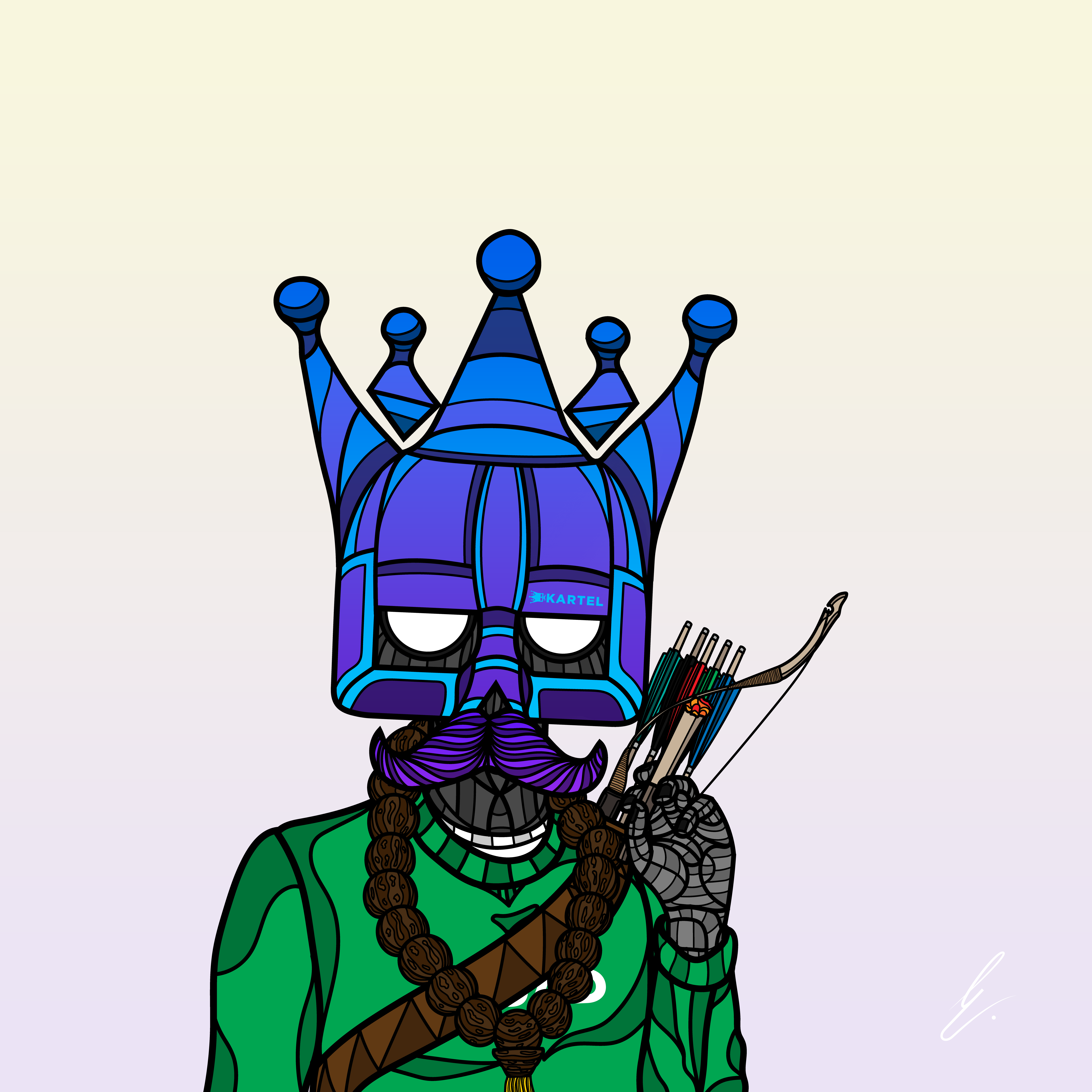 B-KARTEL: SQUADDIES #1387 NFT on Algorand