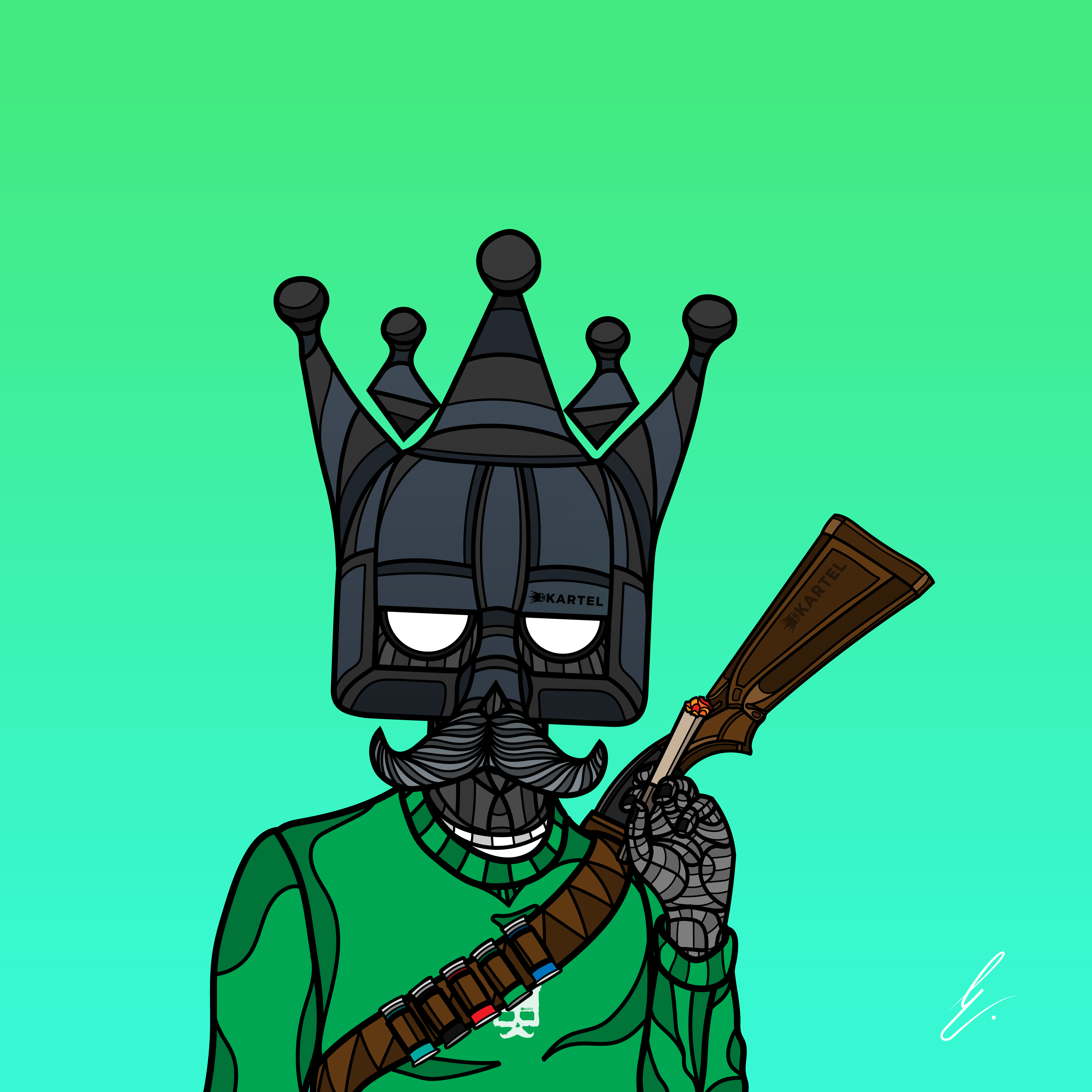 B-KARTEL: SQUADDIES #1388 NFT on Algorand