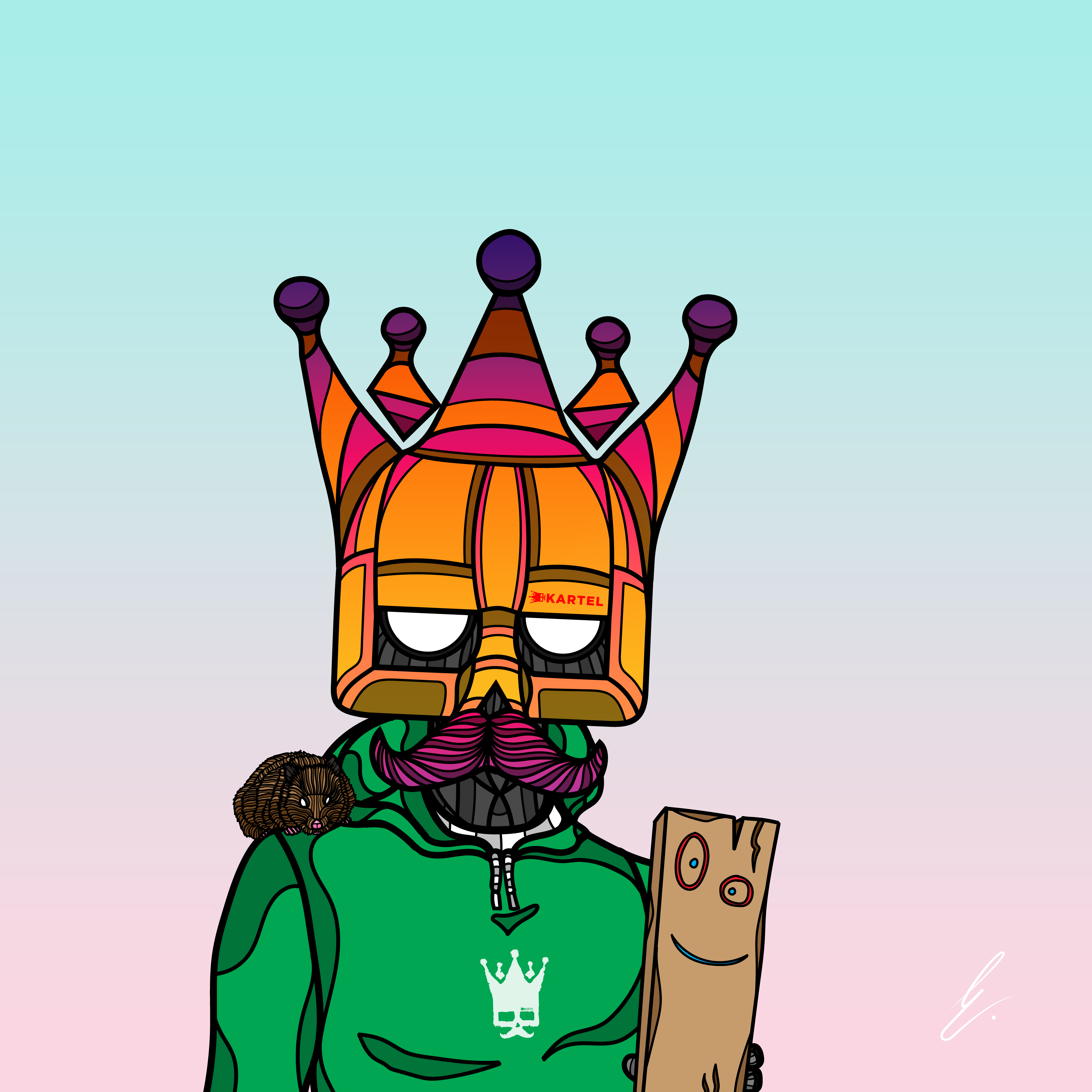 B-KARTEL: SQUADDIES #1391 NFT on Algorand