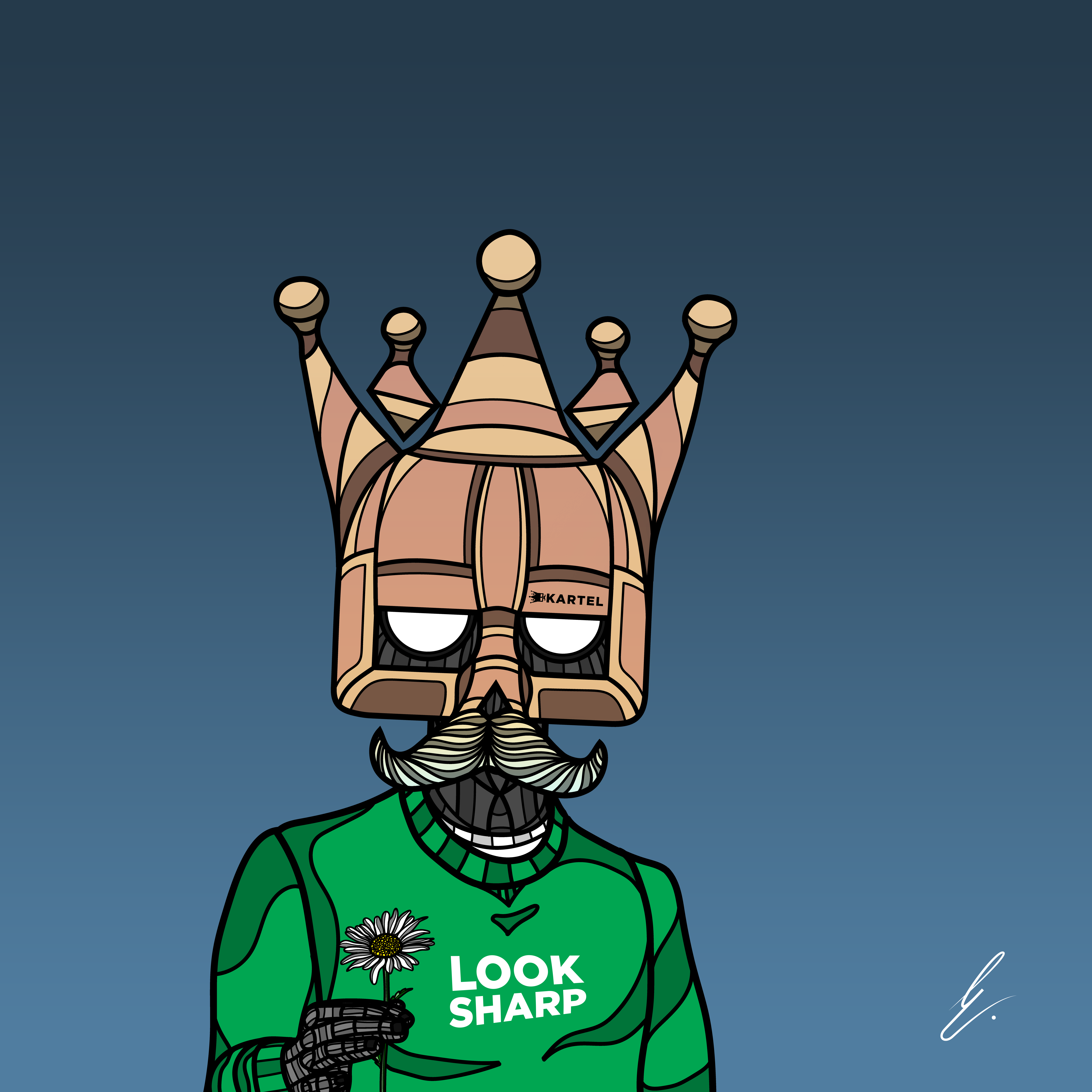 B-KARTEL: SQUADDIES #1392 NFT on Algorand