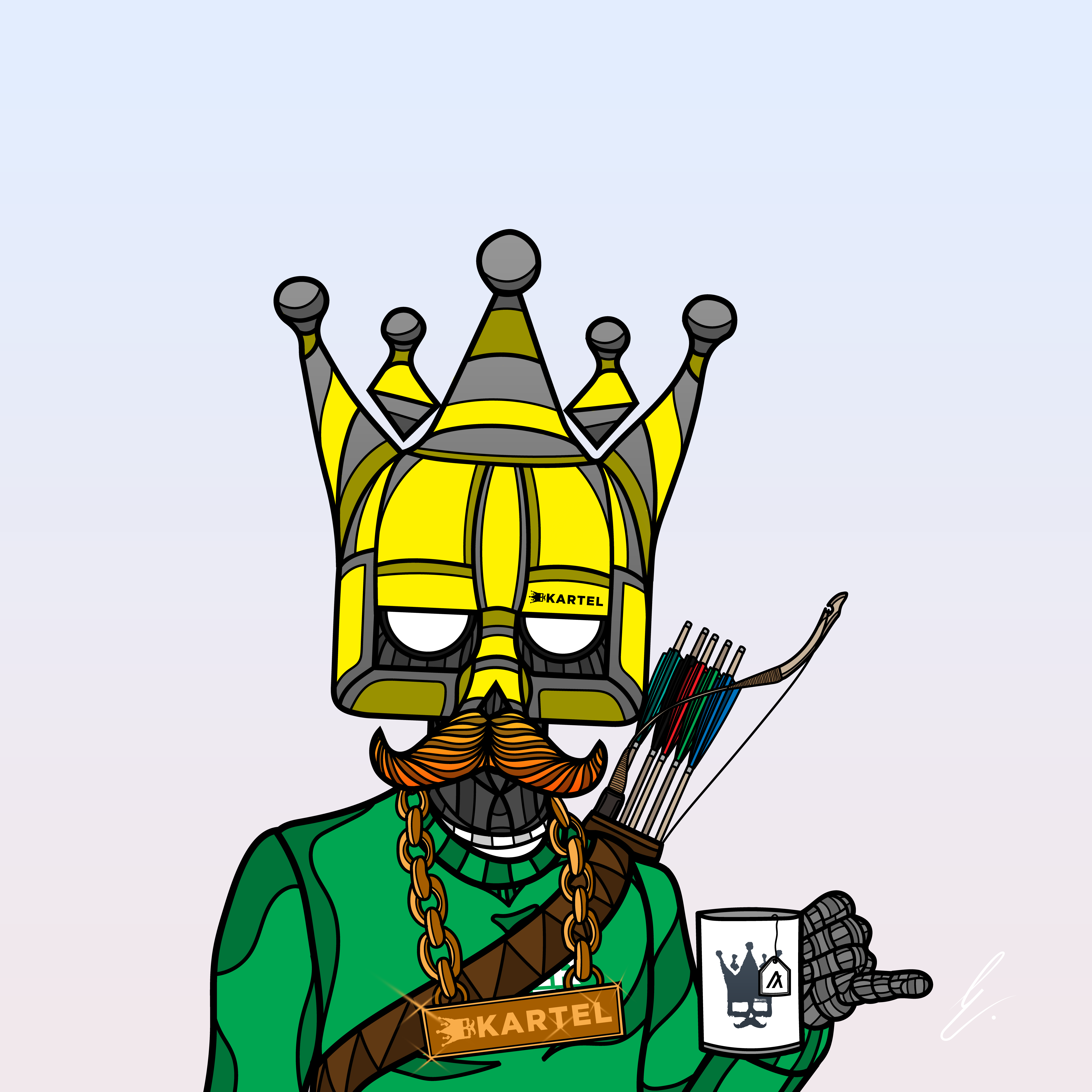 B-KARTEL: SQUADDIES #1398 NFT on Algorand