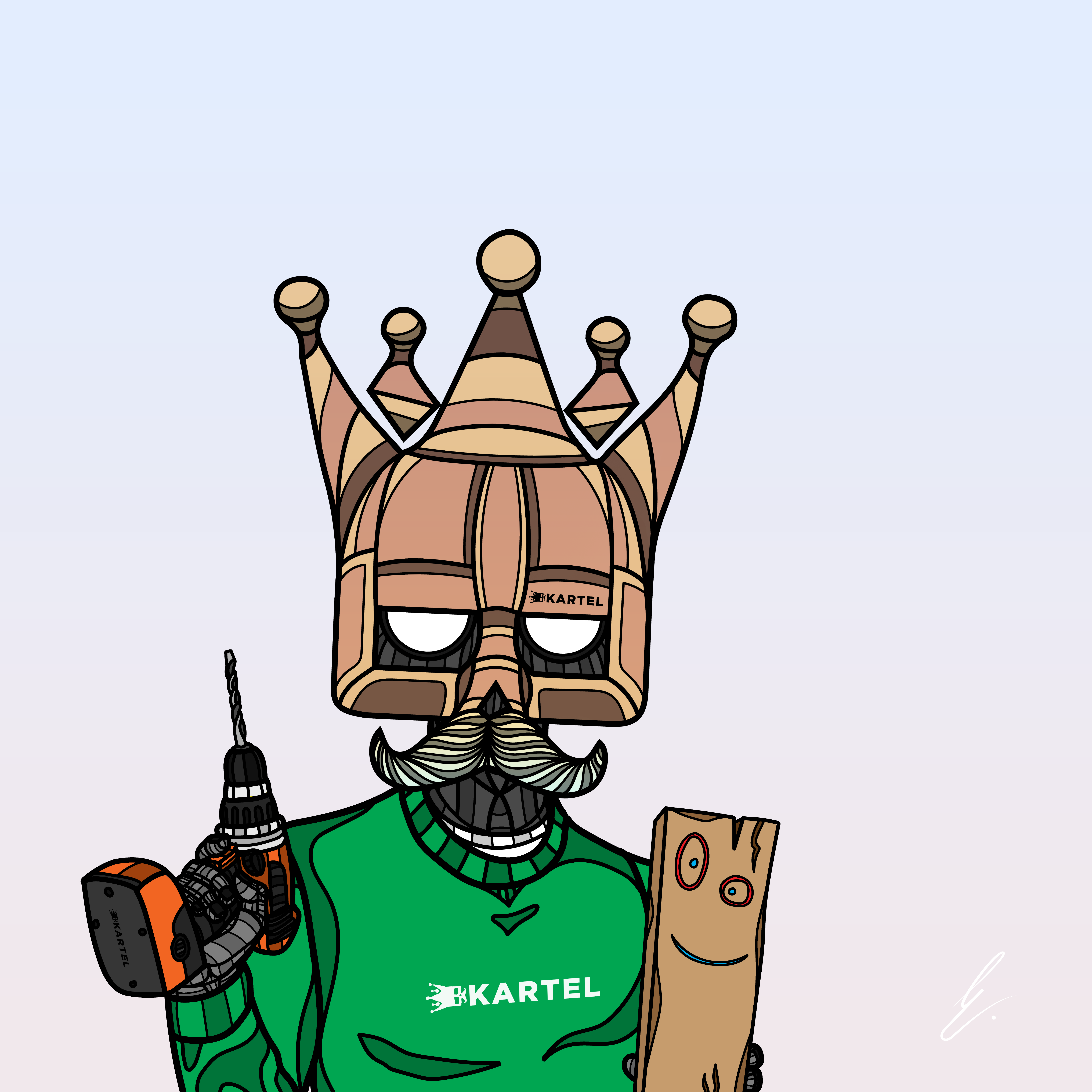 B-KARTEL: SQUADDIES #1401 NFT on Algorand