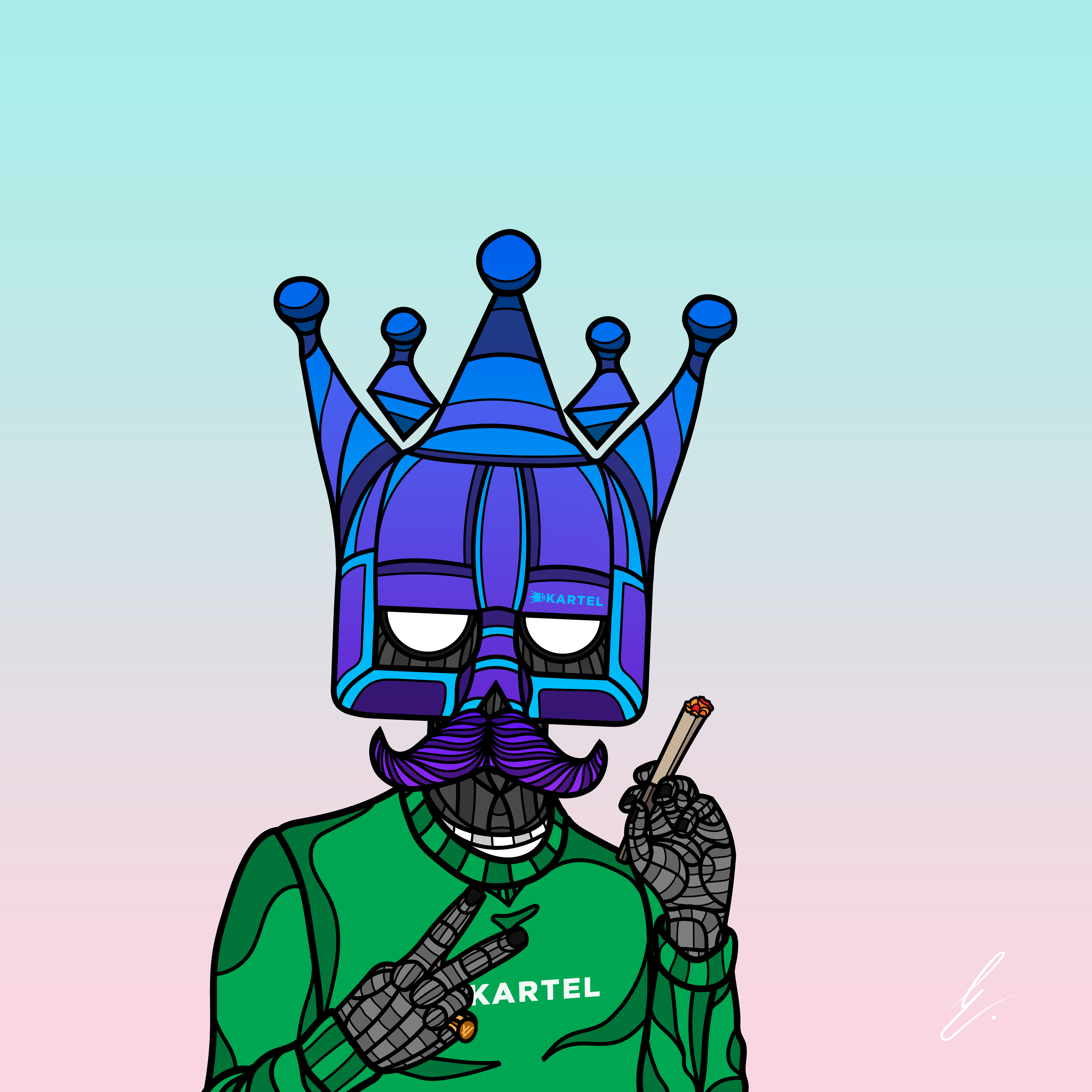 B-KARTEL: SQUADDIES #1402 NFT on Algorand