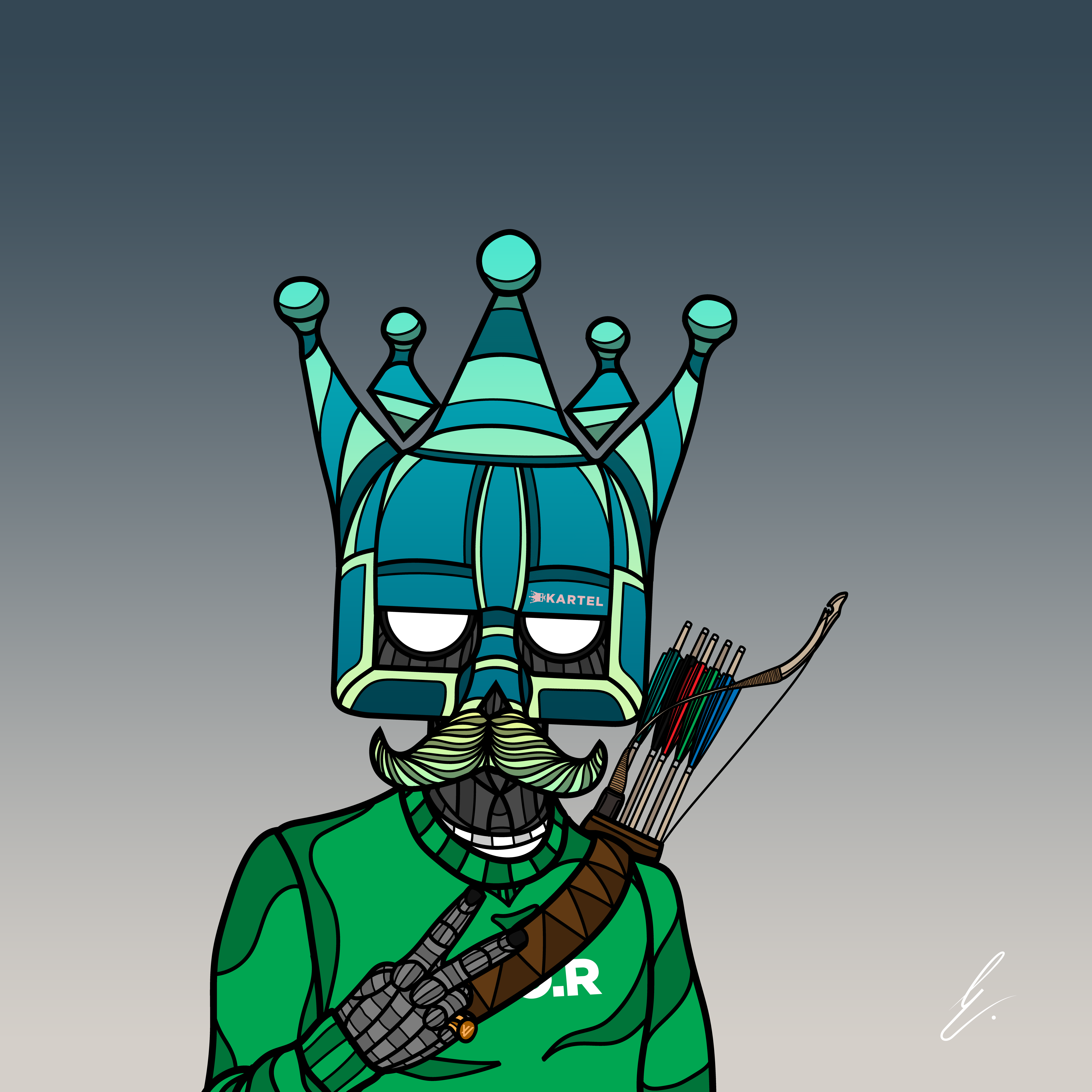 B-KARTEL: SQUADDIES #1405 NFT on Algorand