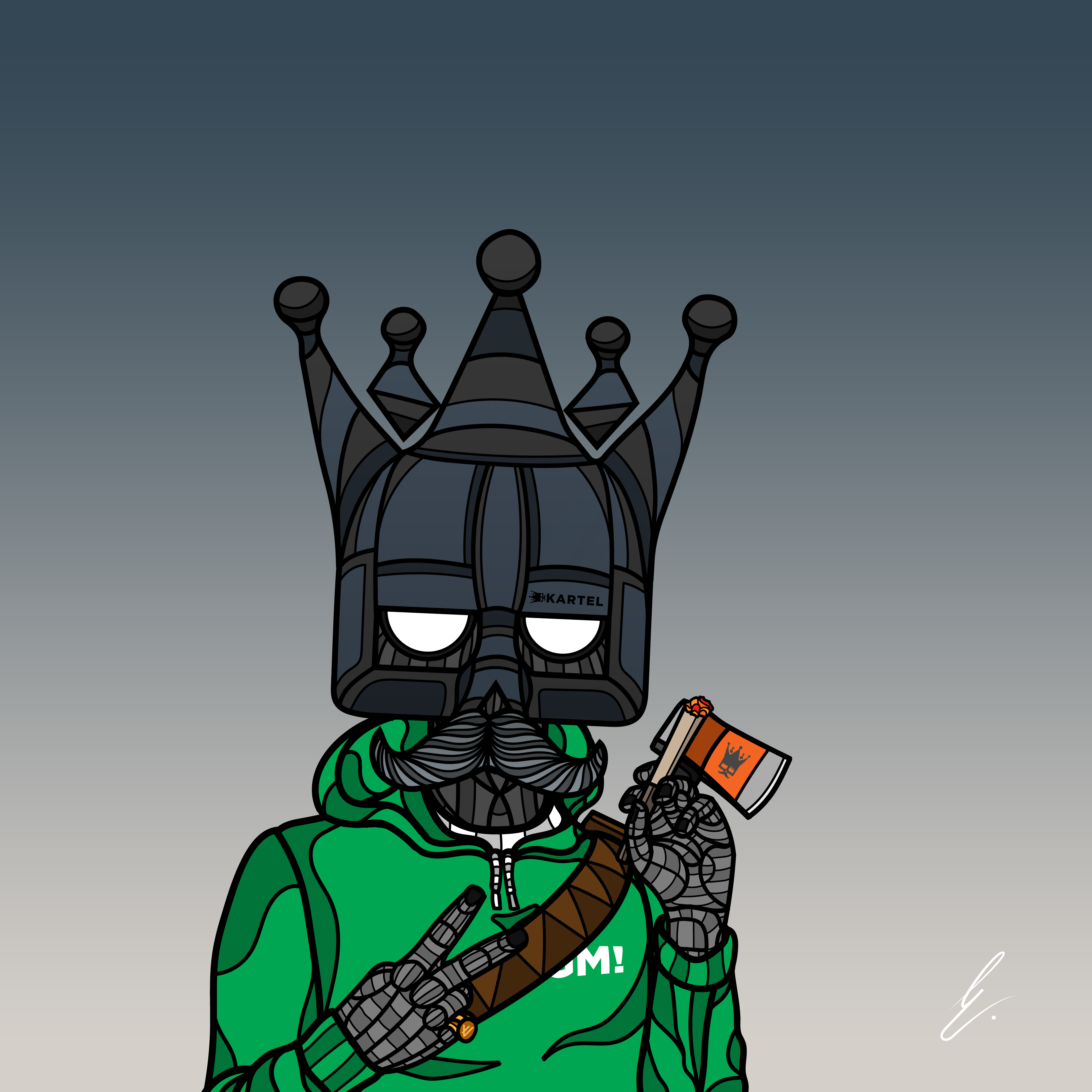 B-KARTEL: SQUADDIES #1406 NFT on Algorand