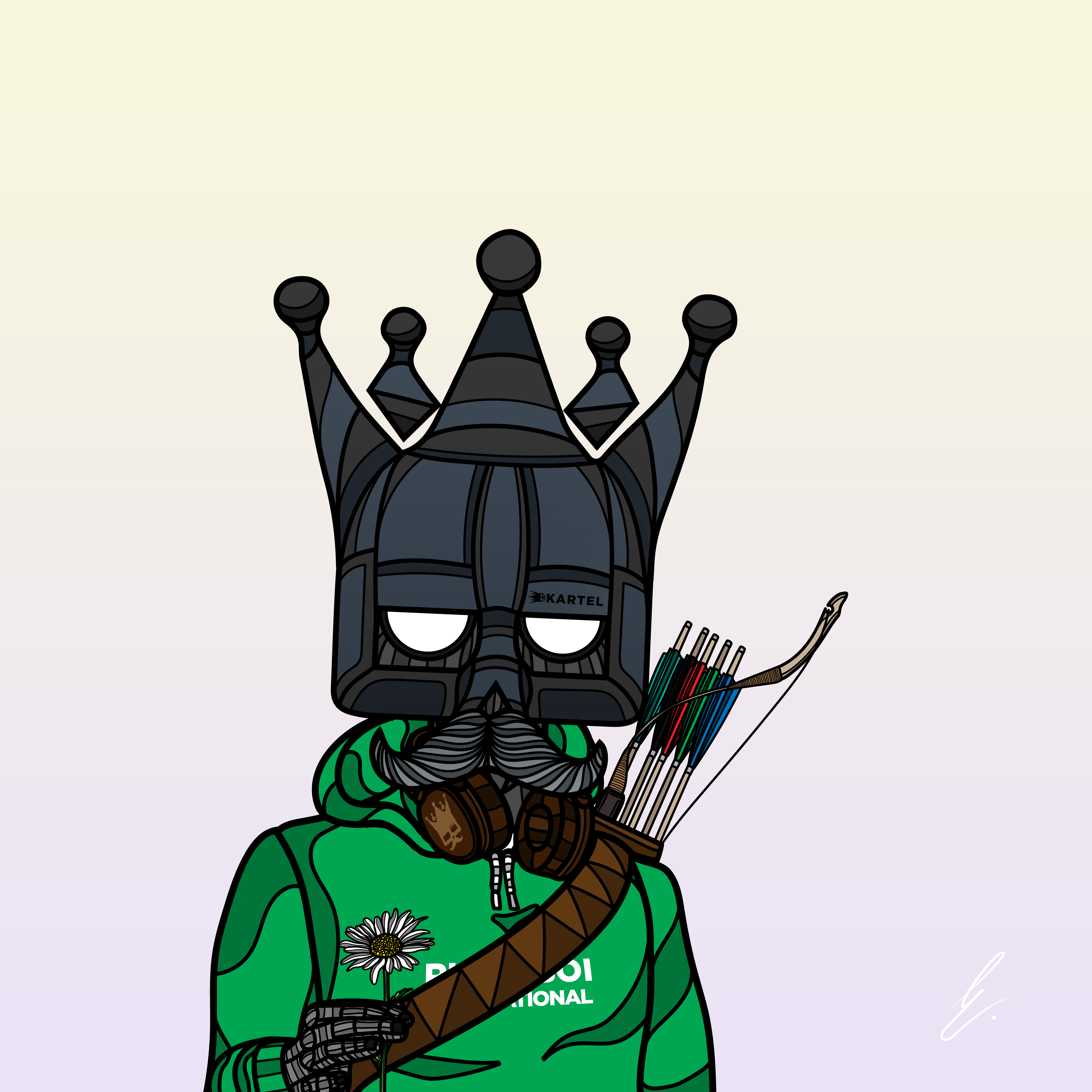 B-KARTEL: SQUADDIES #1407 NFT on Algorand