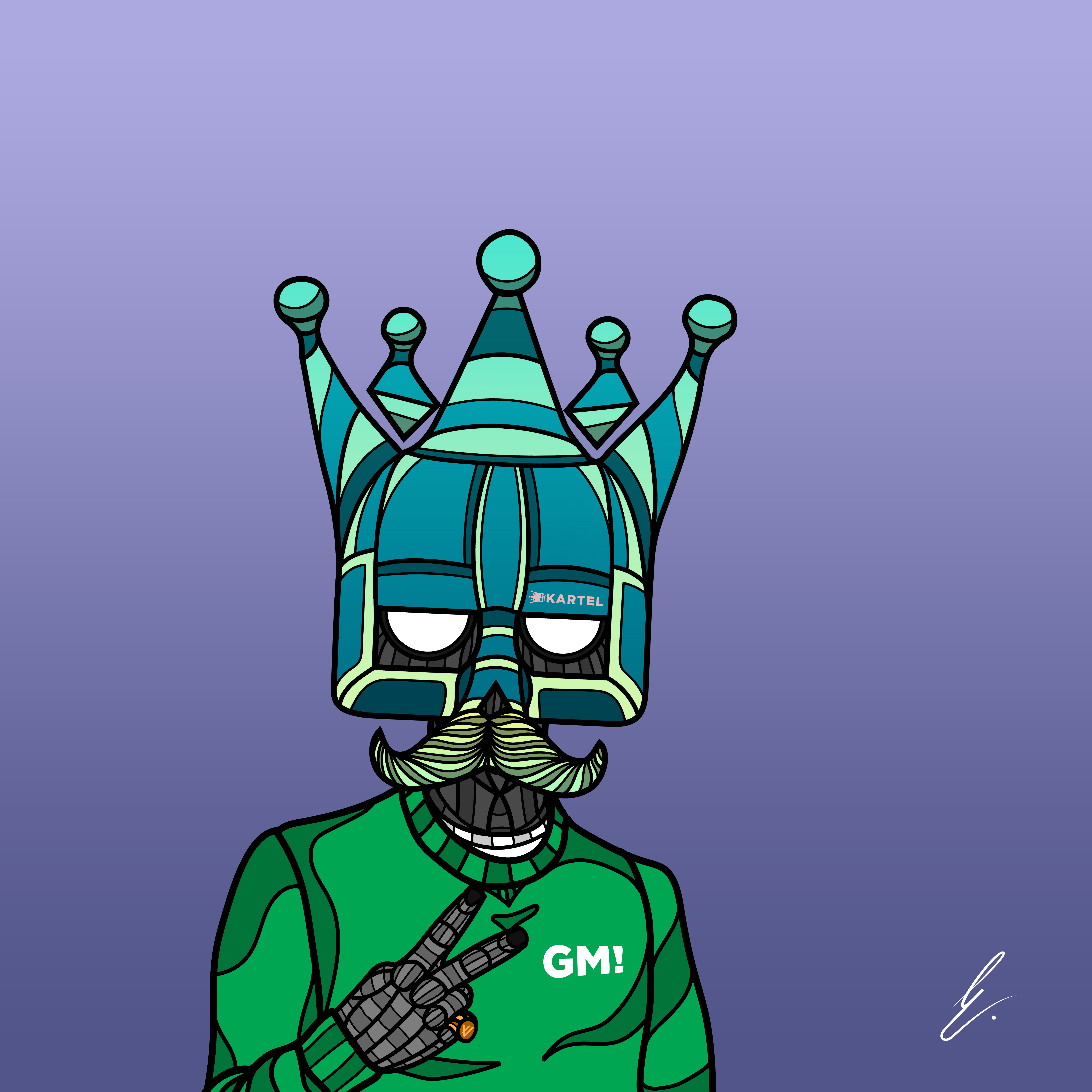 B-KARTEL: SQUADDIES #1413 NFT on Algorand