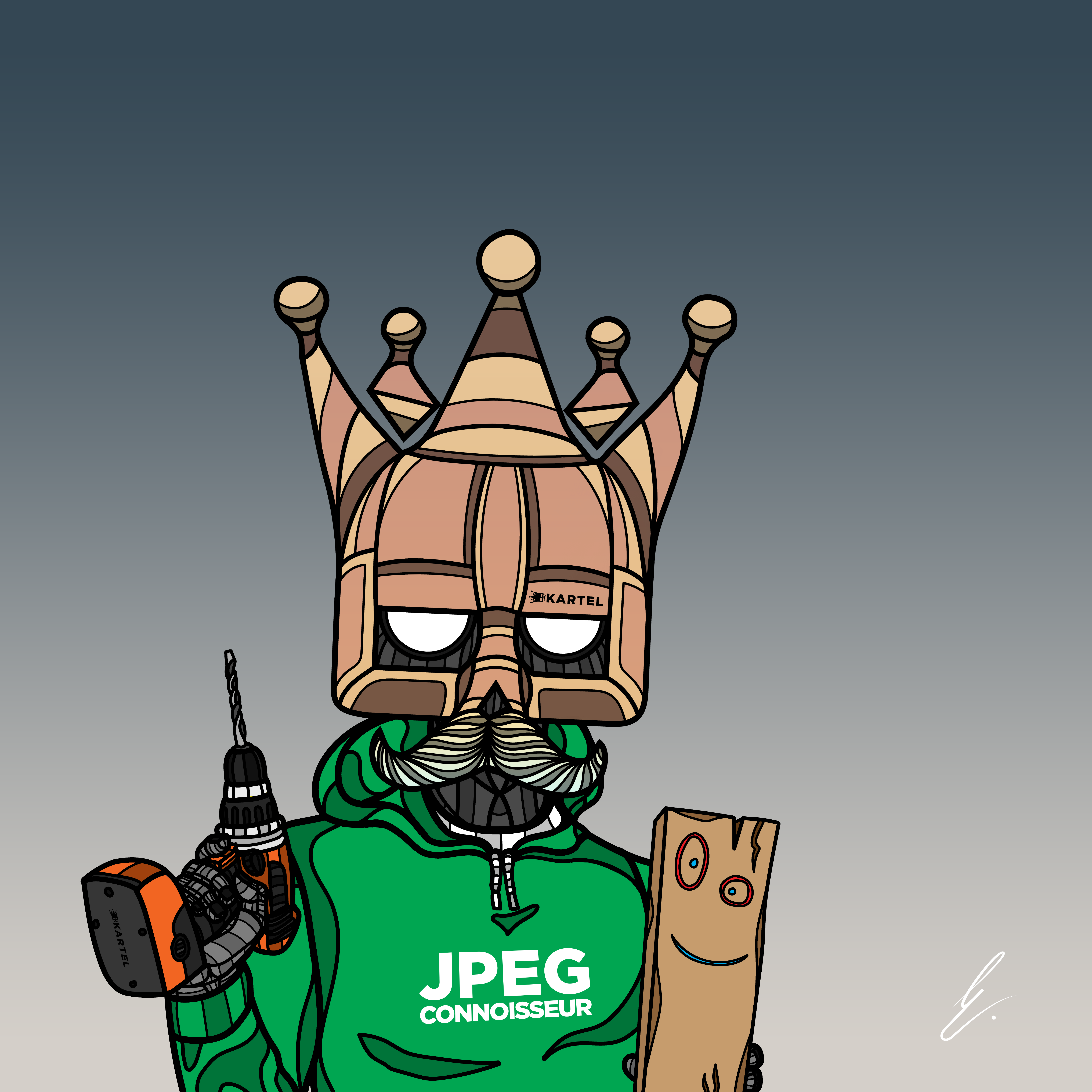 B-KARTEL: SQUADDIES #1414 NFT on Algorand