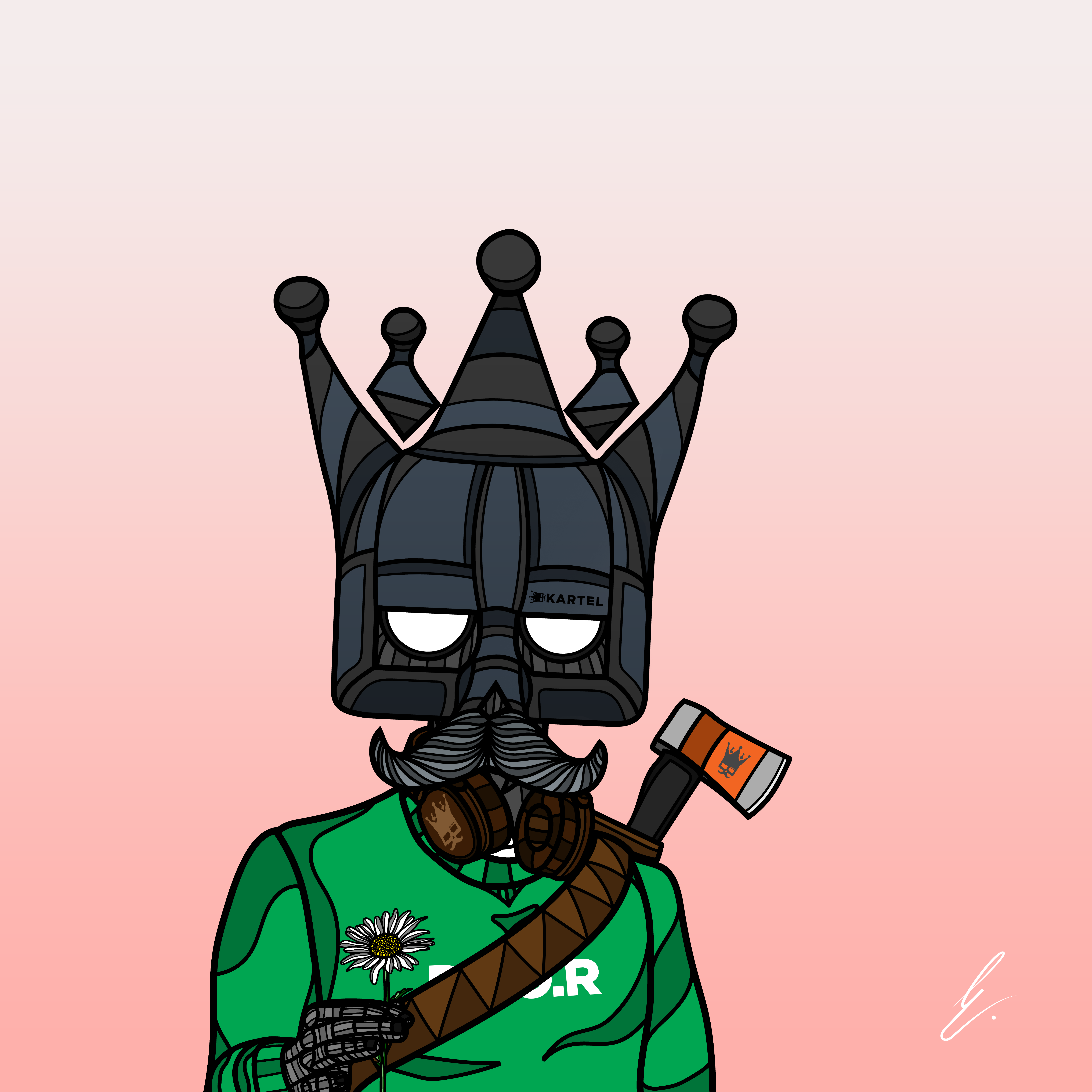 B-KARTEL: SQUADDIES #1420 NFT on Algorand