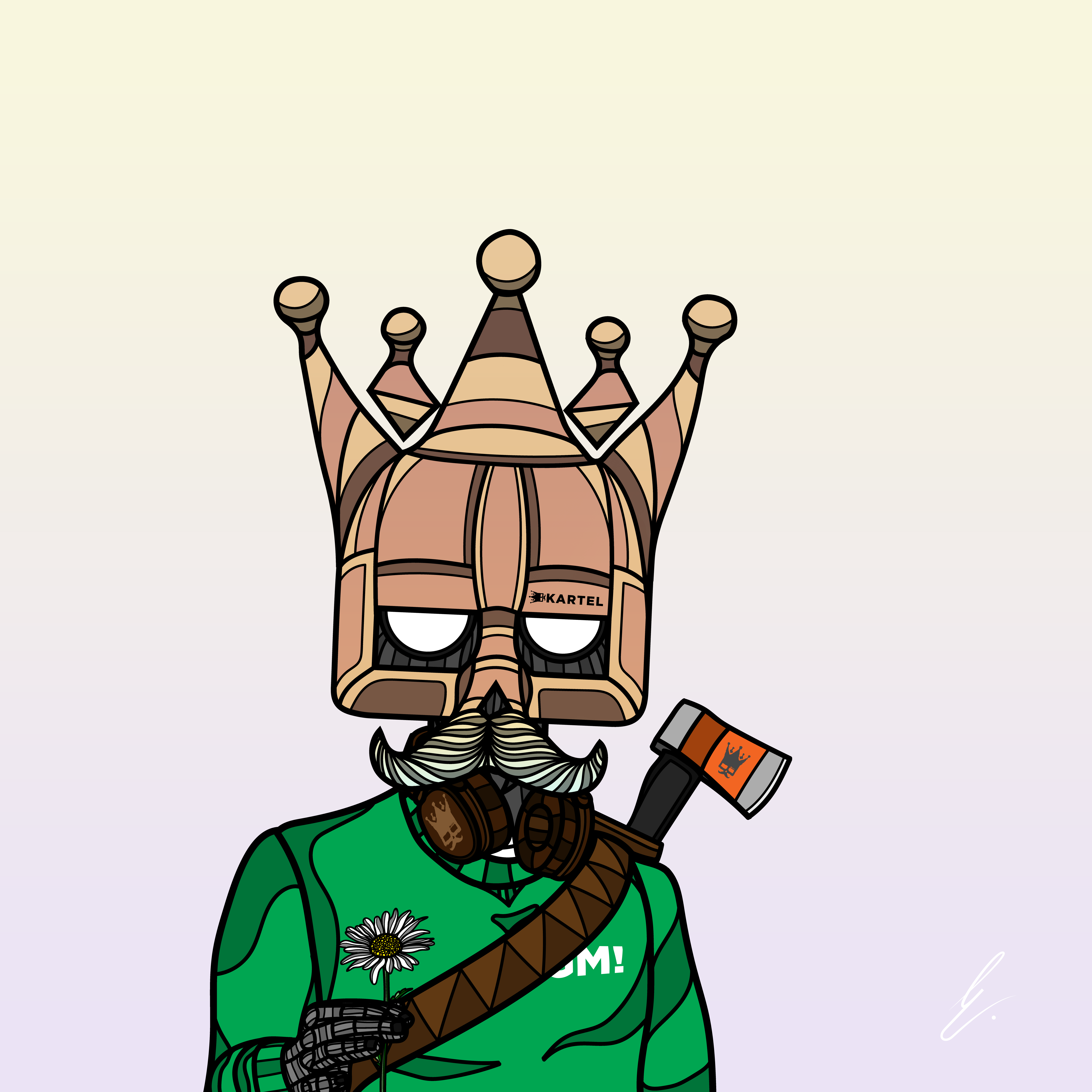 B-KARTEL: SQUADDIES #1426 NFT on Algorand