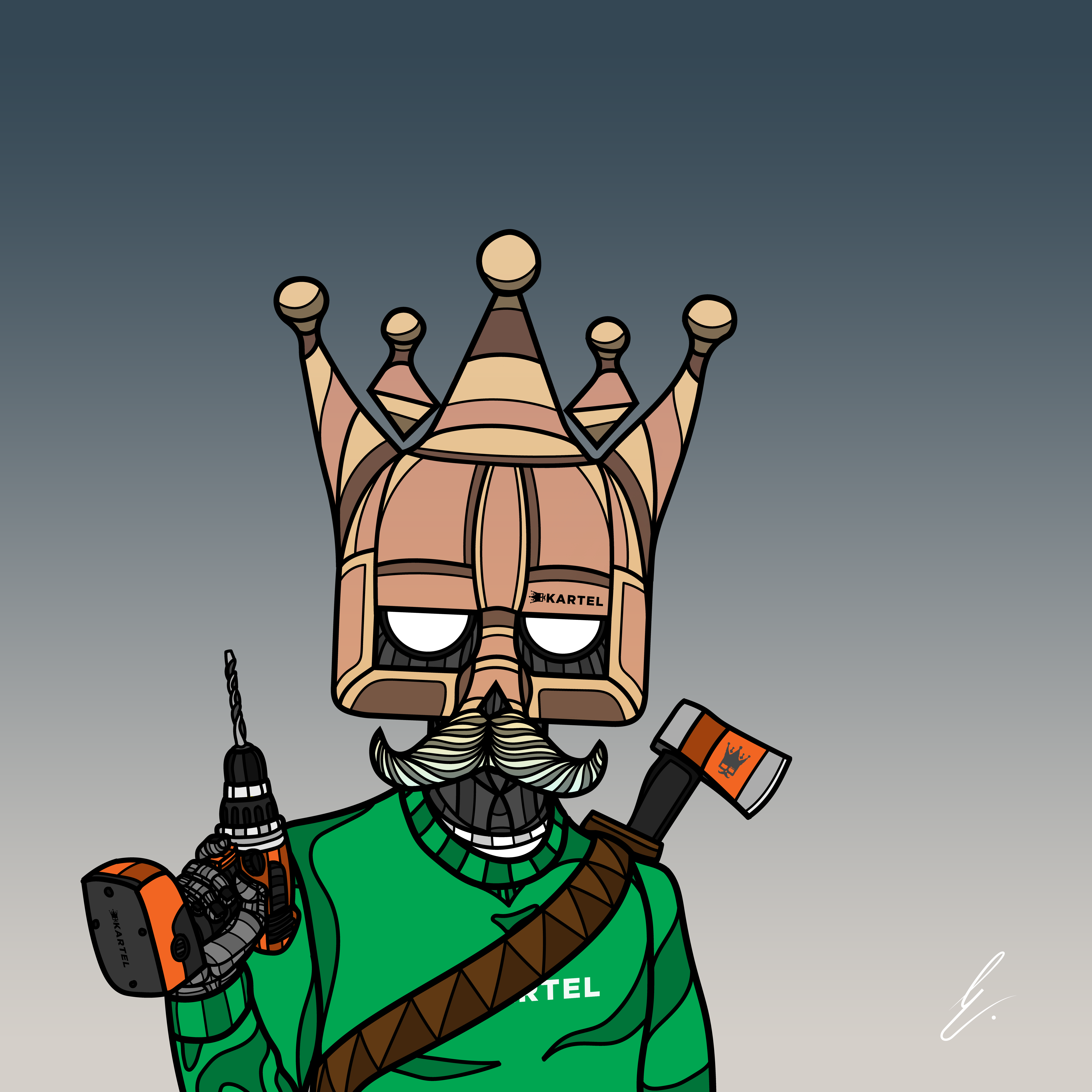 B-KARTEL: SQUADDIES #1427 NFT on Algorand