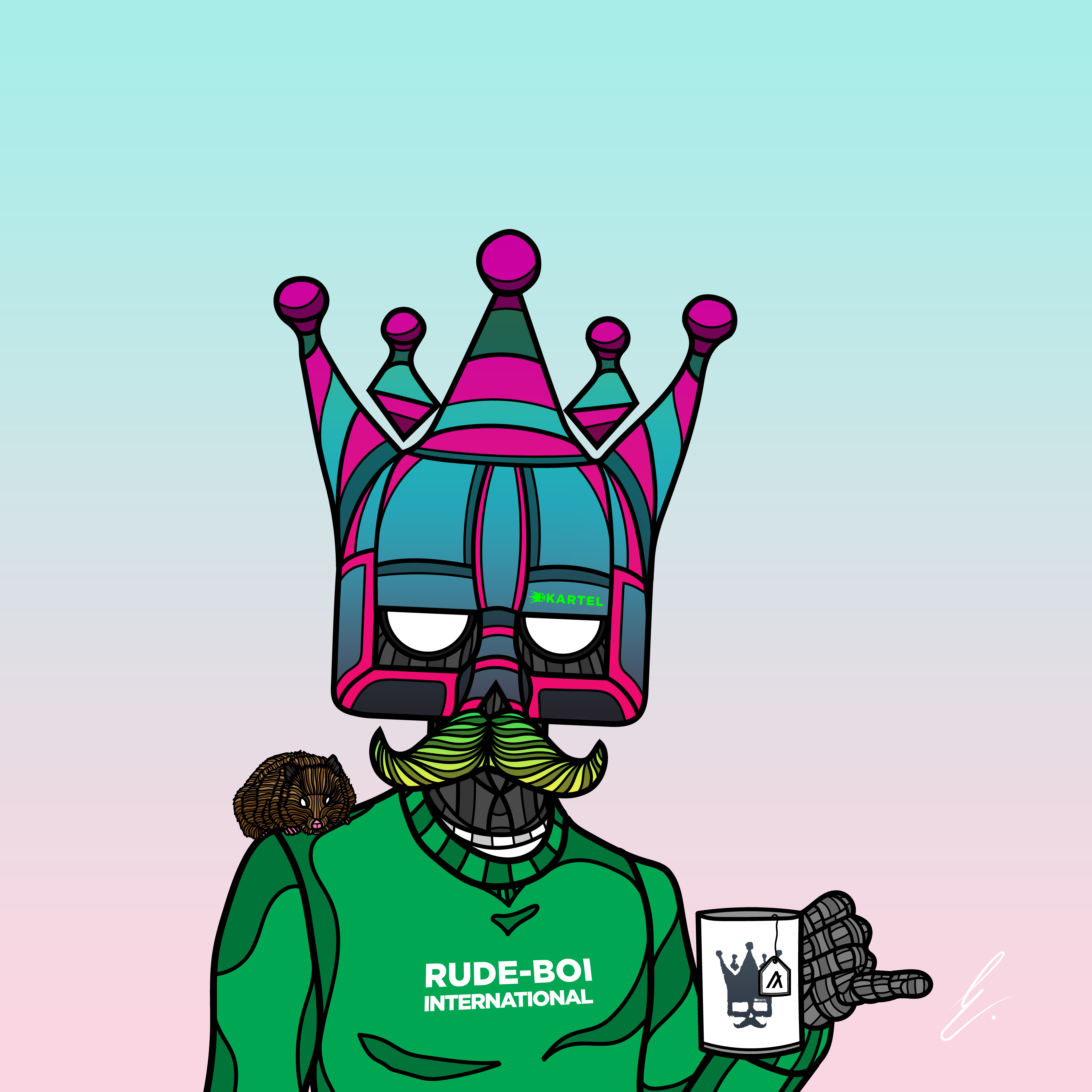 B-KARTEL: SQUADDIES #1428 NFT on Algorand